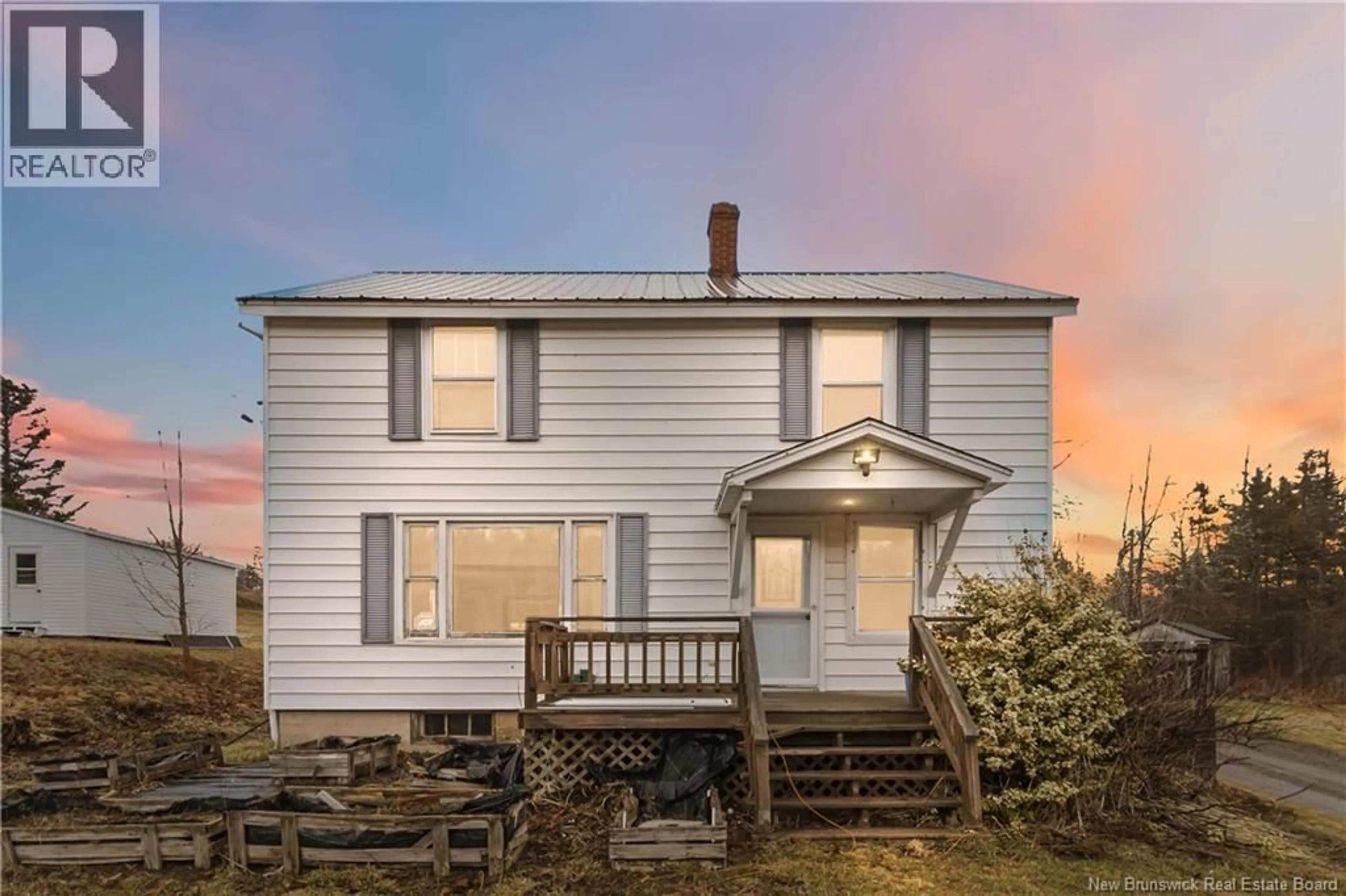 A pic from outside/outdoor area/front of a property/back of a property/a pic from drone, building for 4868 SALEM ROAD, Hillsborough New Brunswick E4H3G4