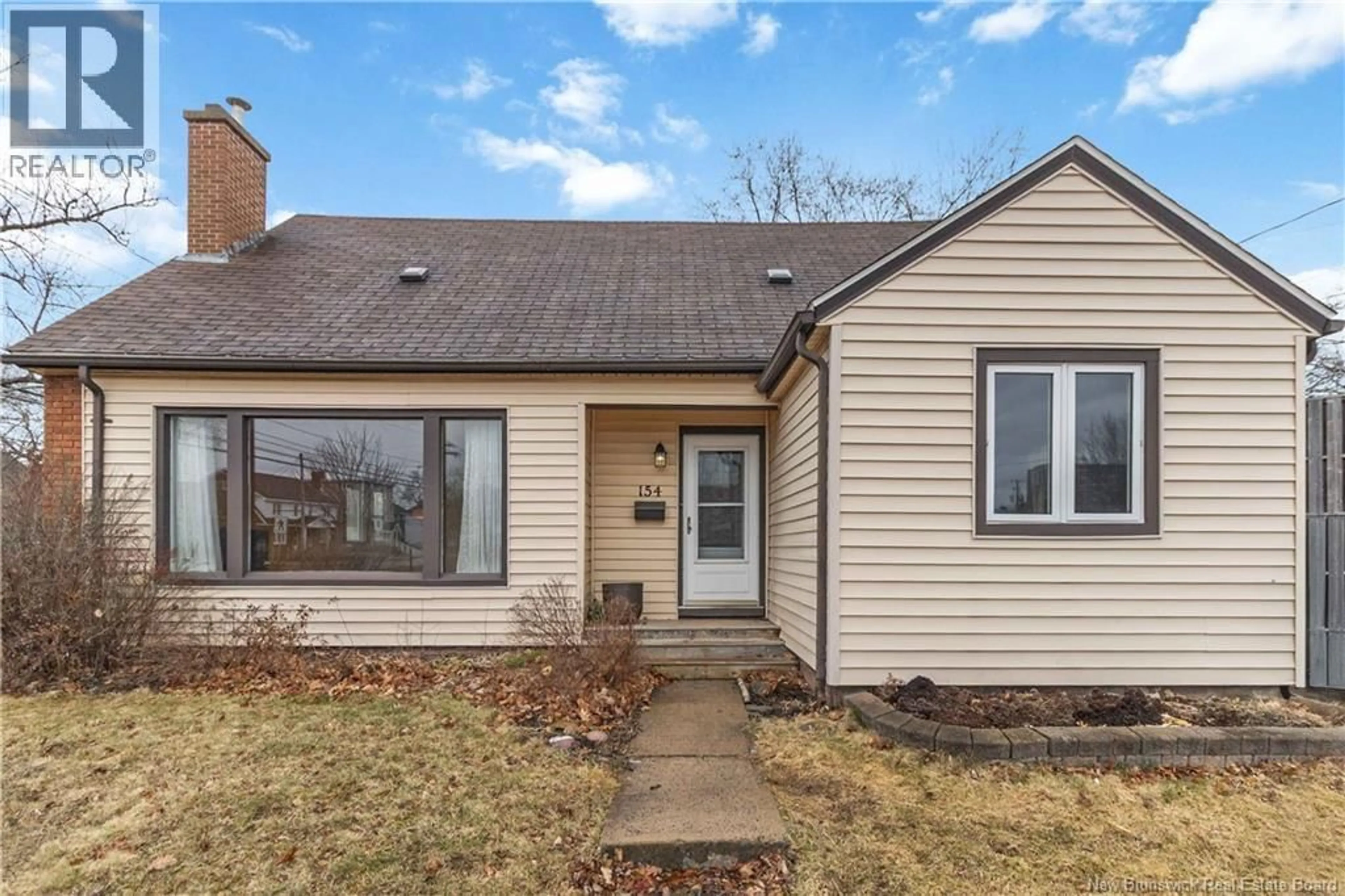 Home with vinyl exterior material, street for 154 GIVAN DRIVE, Moncton New Brunswick E1E3M7