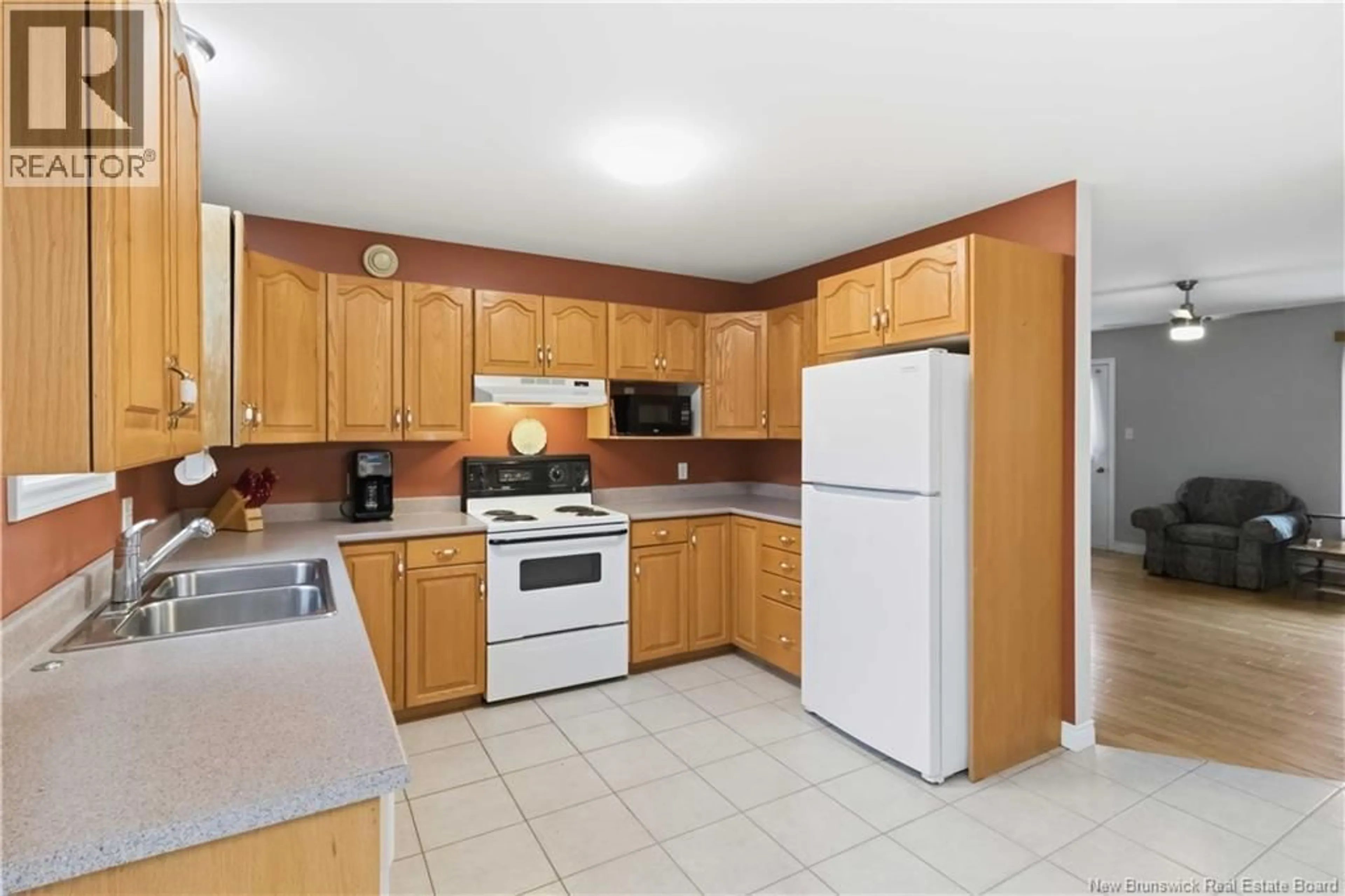 Standard kitchen, ceramic/tile floor for 214 NEILSON STREET, Woodstock New Brunswick E7M2K9