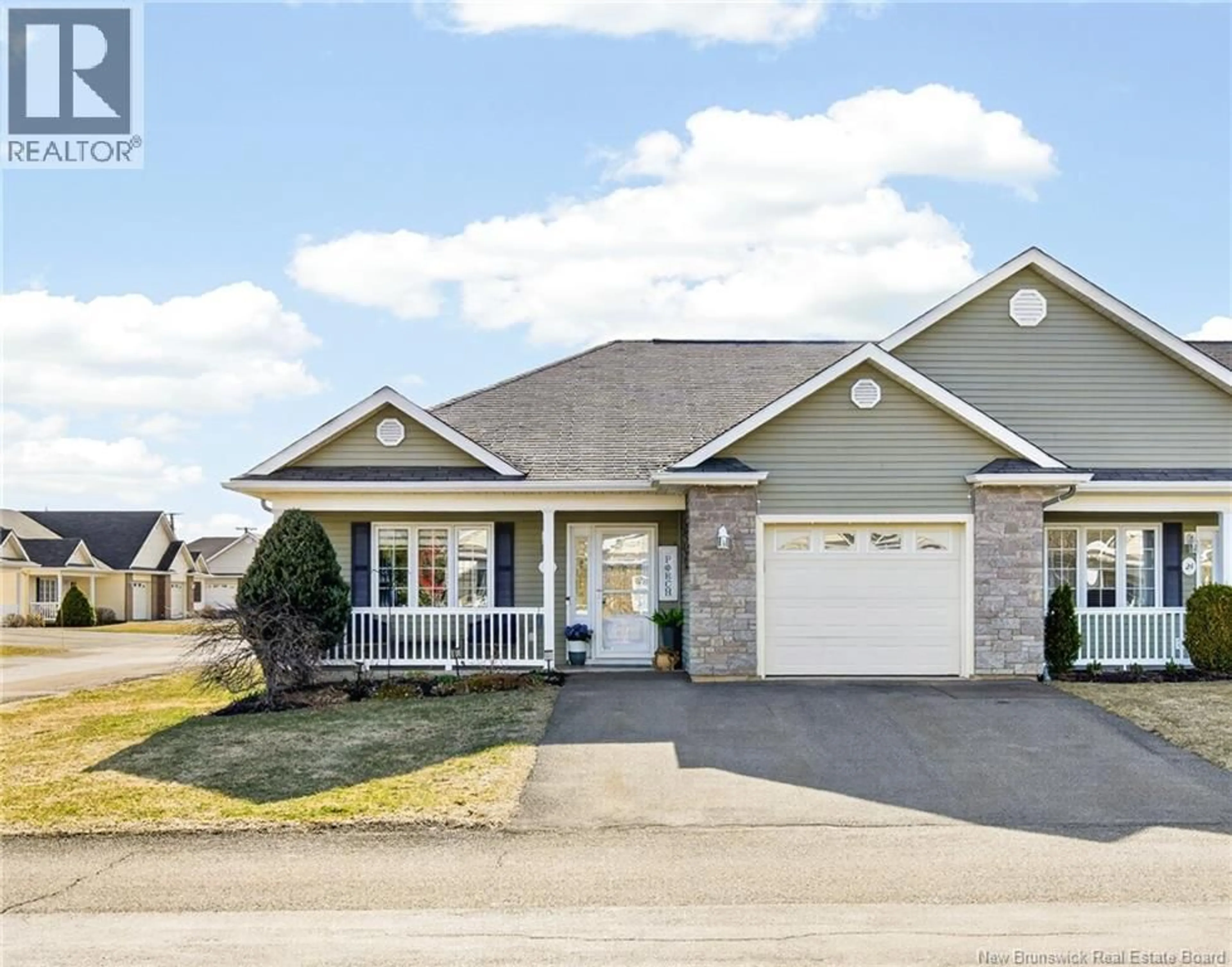 Home with brick exterior material, street for 22 ADELIE LANE, Moncton New Brunswick E1A0N5