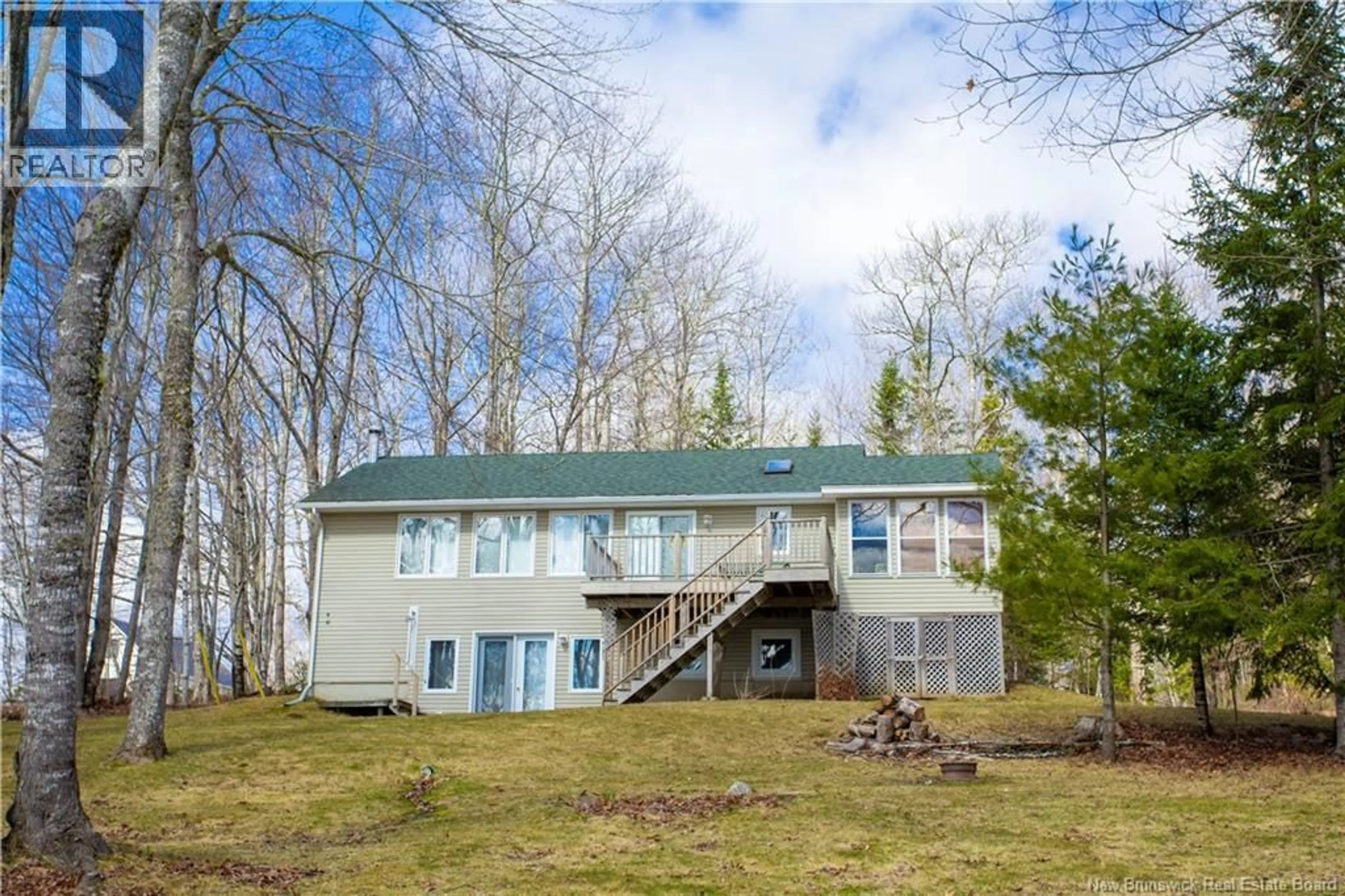 A pic from outside/outdoor area/front of a property/back of a property/a pic from drone, unknown for 25 OAK LANE, Coles Island New Brunswick E2C2M4