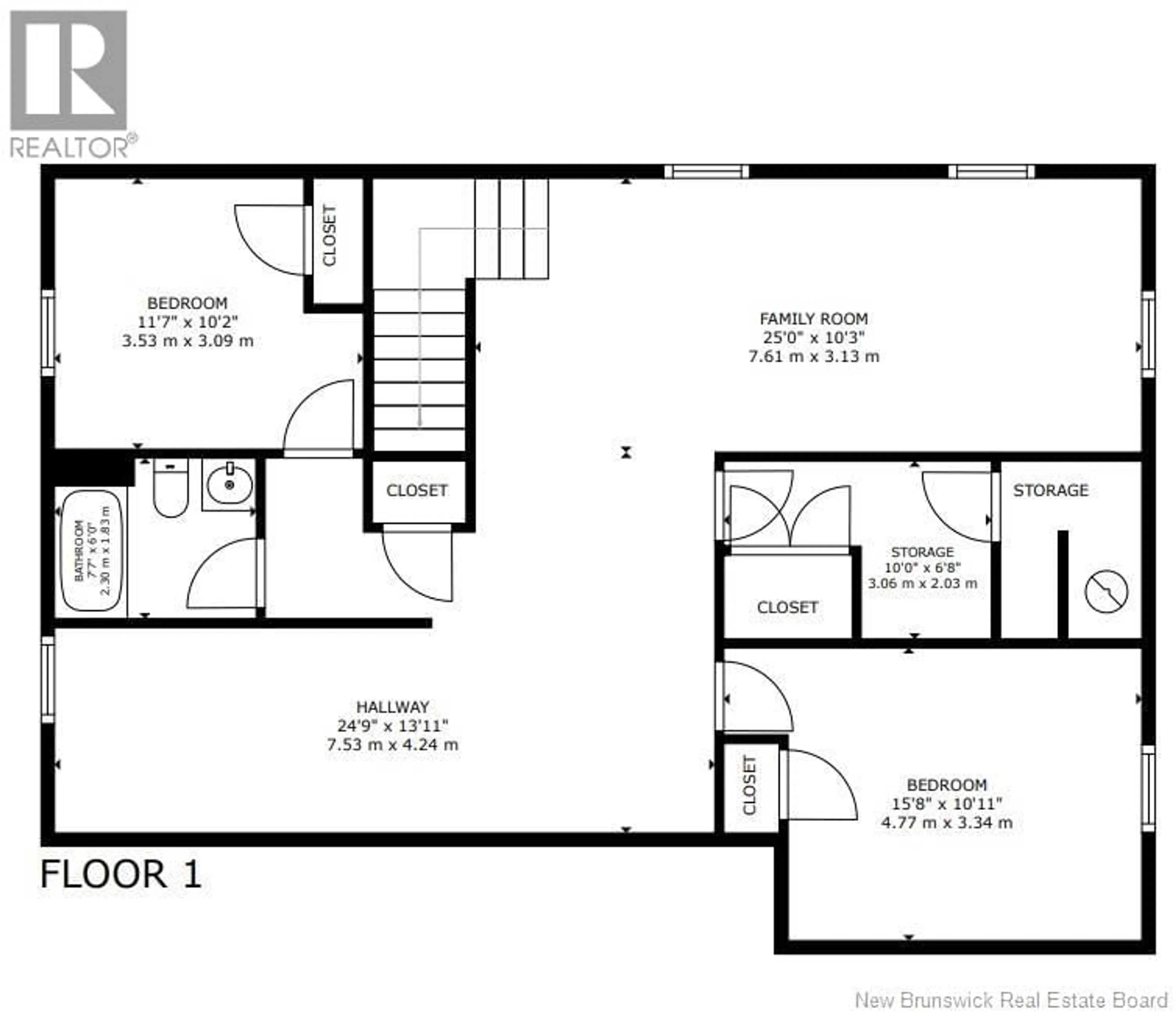Floor plan for 35 SUNSET DRIVE, Nashwaaksis New Brunswick E3A1A1
