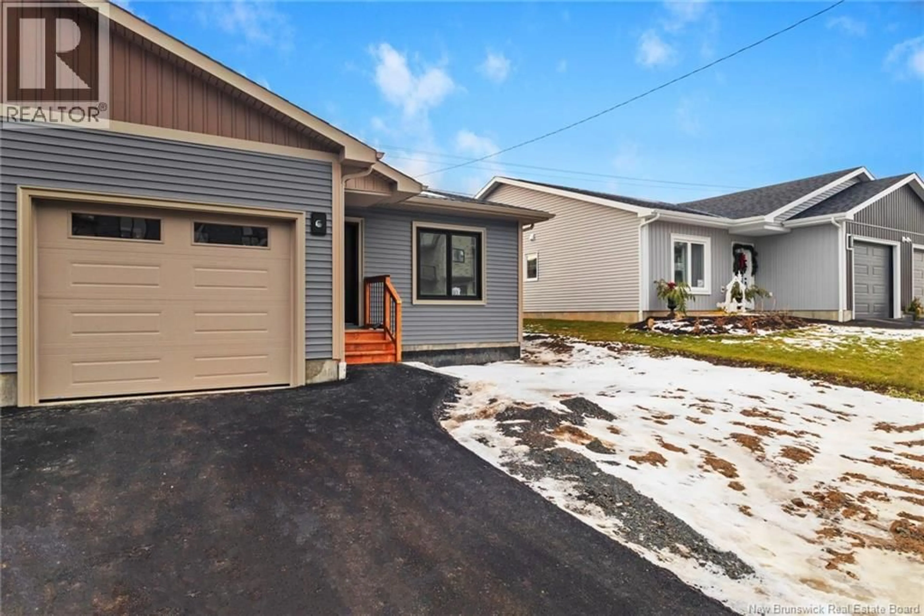 Home with vinyl exterior material, street for 93 ATTENBOROUGH DRIVE, Fredericton New Brunswick E3A9R6