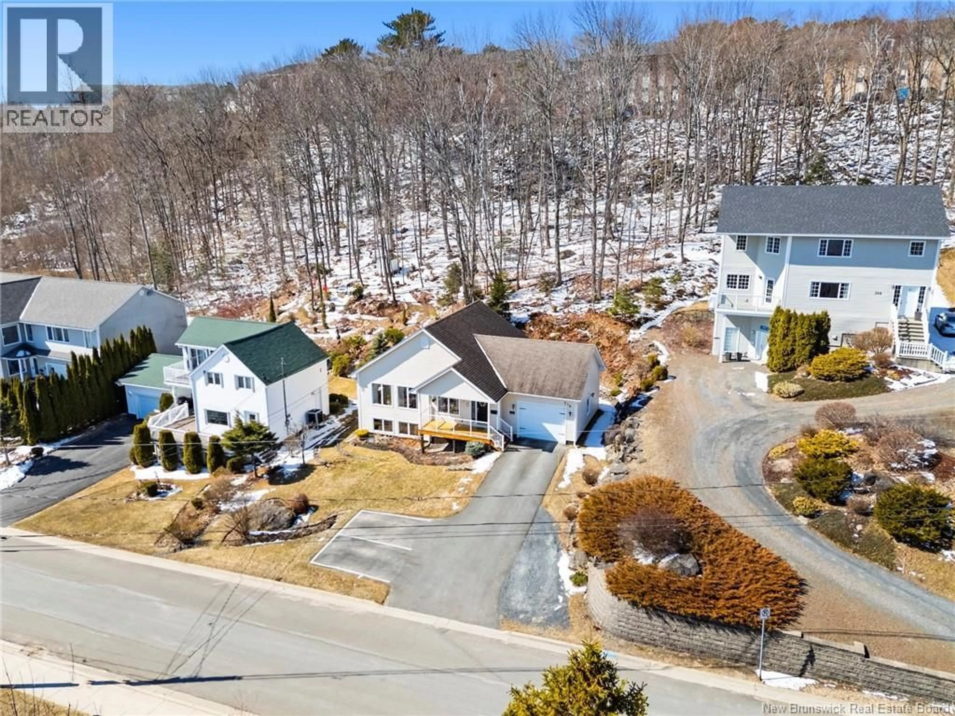 A pic from outside/outdoor area/front of a property/back of a property/a pic from drone, mountain view for 270 DUNN'S CROSSING ROAD, Fredericton New Brunswick E3B2A6