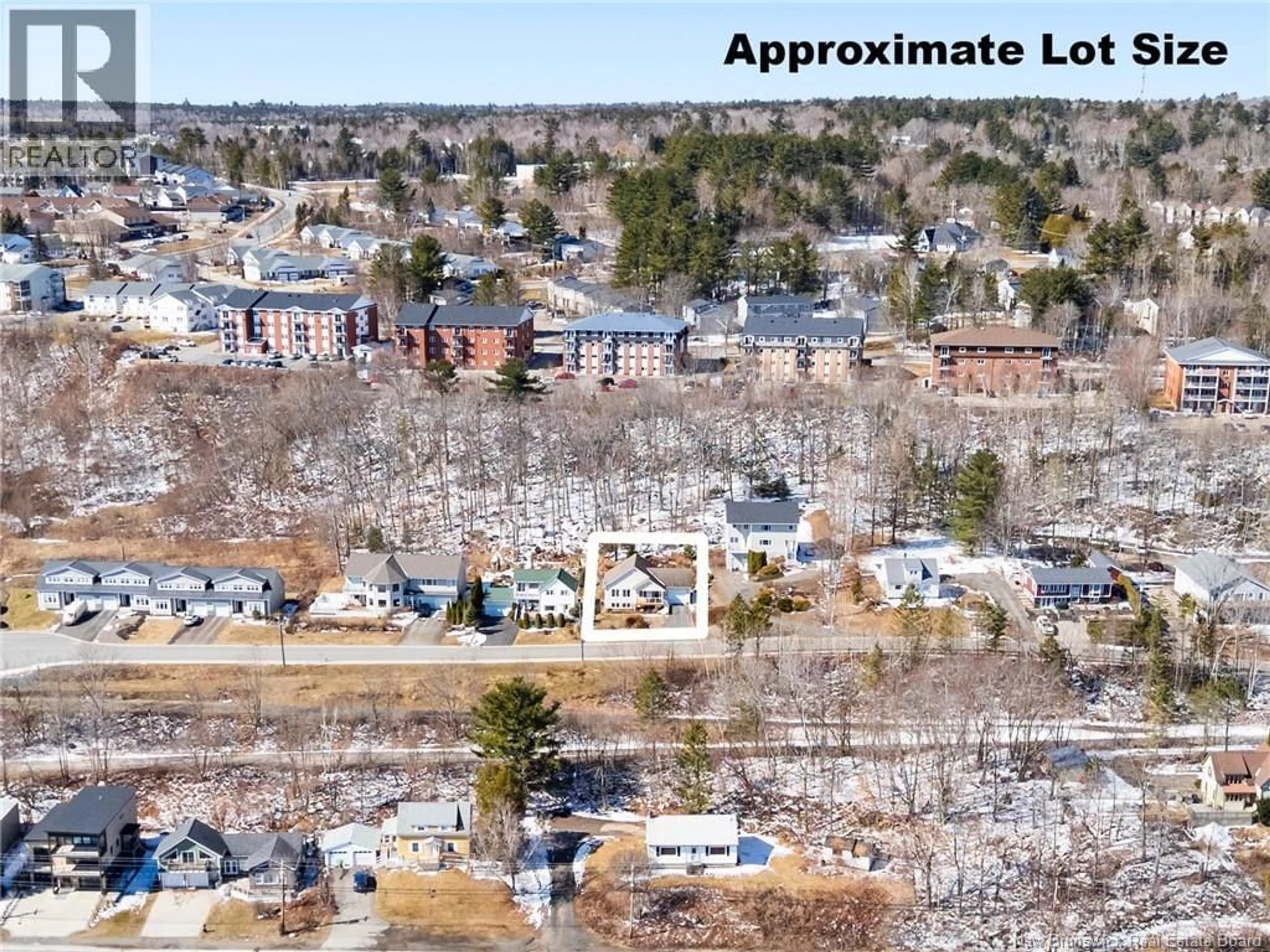A pic from outside/outdoor area/front of a property/back of a property/a pic from drone, city buildings view from balcony for 270 DUNN'S CROSSING ROAD, Fredericton New Brunswick E3B2A6