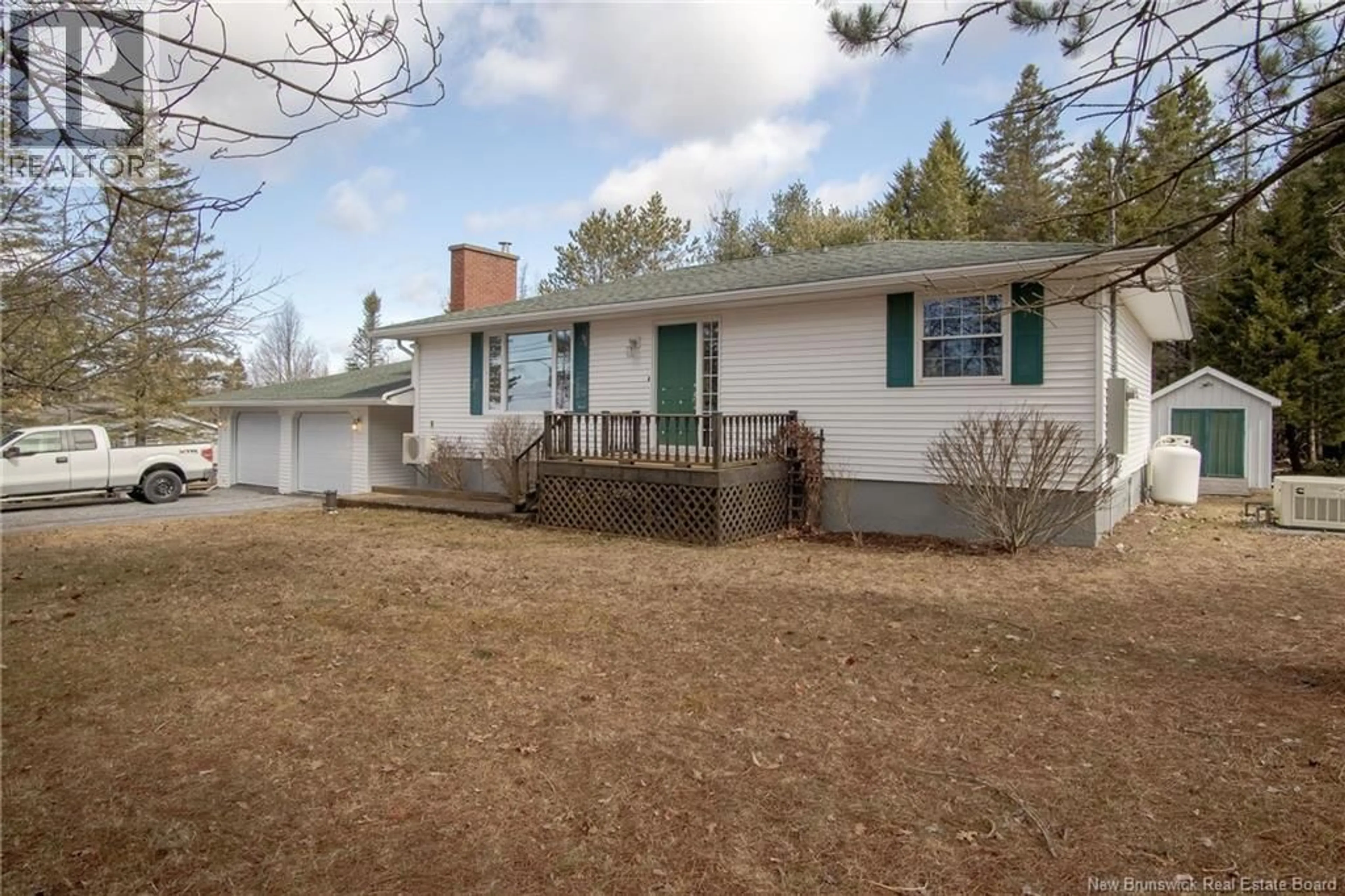 Home with vinyl exterior material, street for 315 HALL ROAD, Hampton New Brunswick E5N5K9