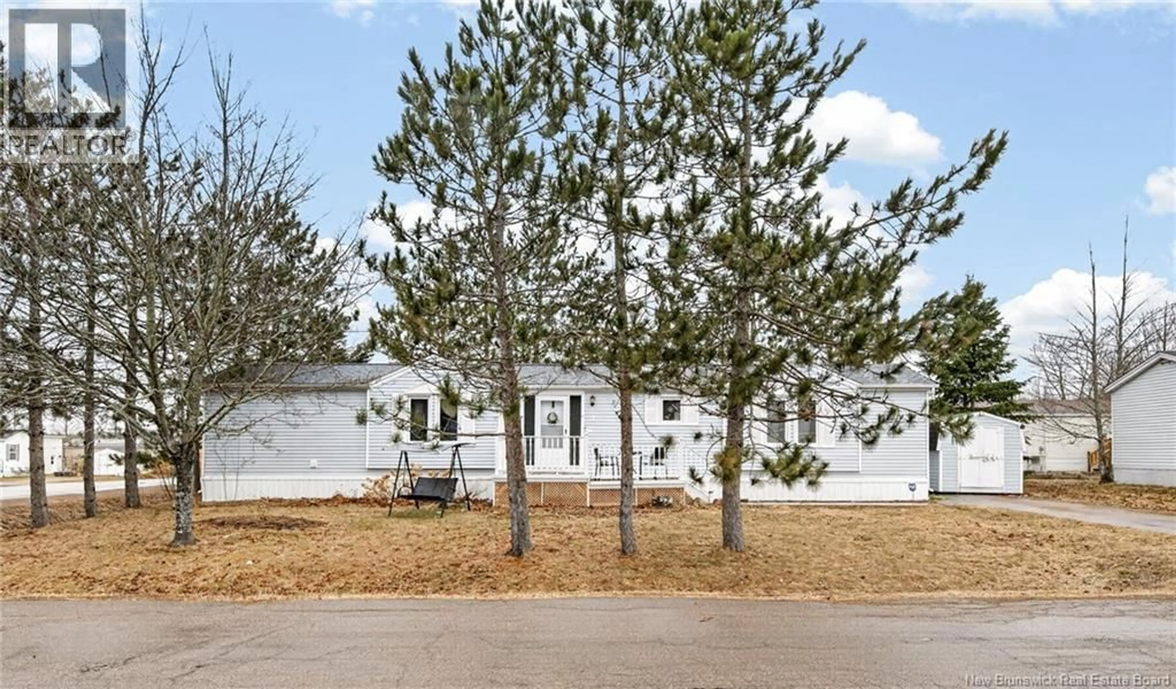 Home with vinyl exterior material, street for 1 HUMMINGBIRD STREET, Moncton New Brunswick E1H2W8