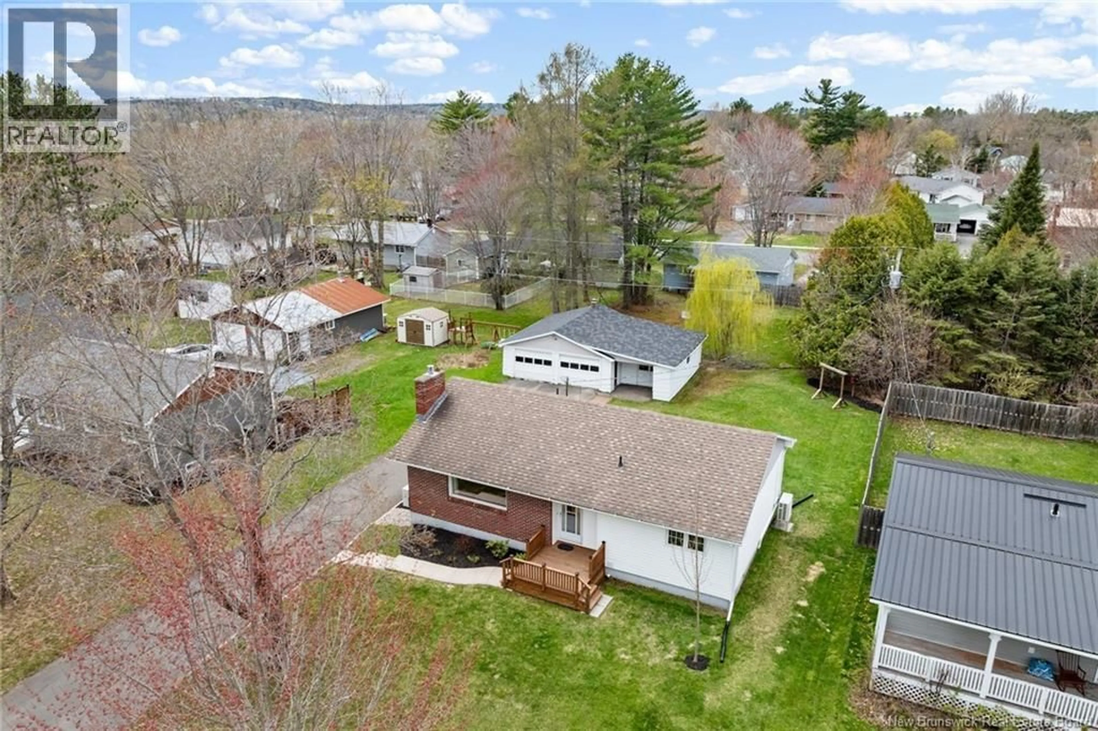 A pic from outside/outdoor area/front of a property/back of a property/a pic from drone, unknown for 34 CAROL AVENUE, Fredericton New Brunswick E3A1K2