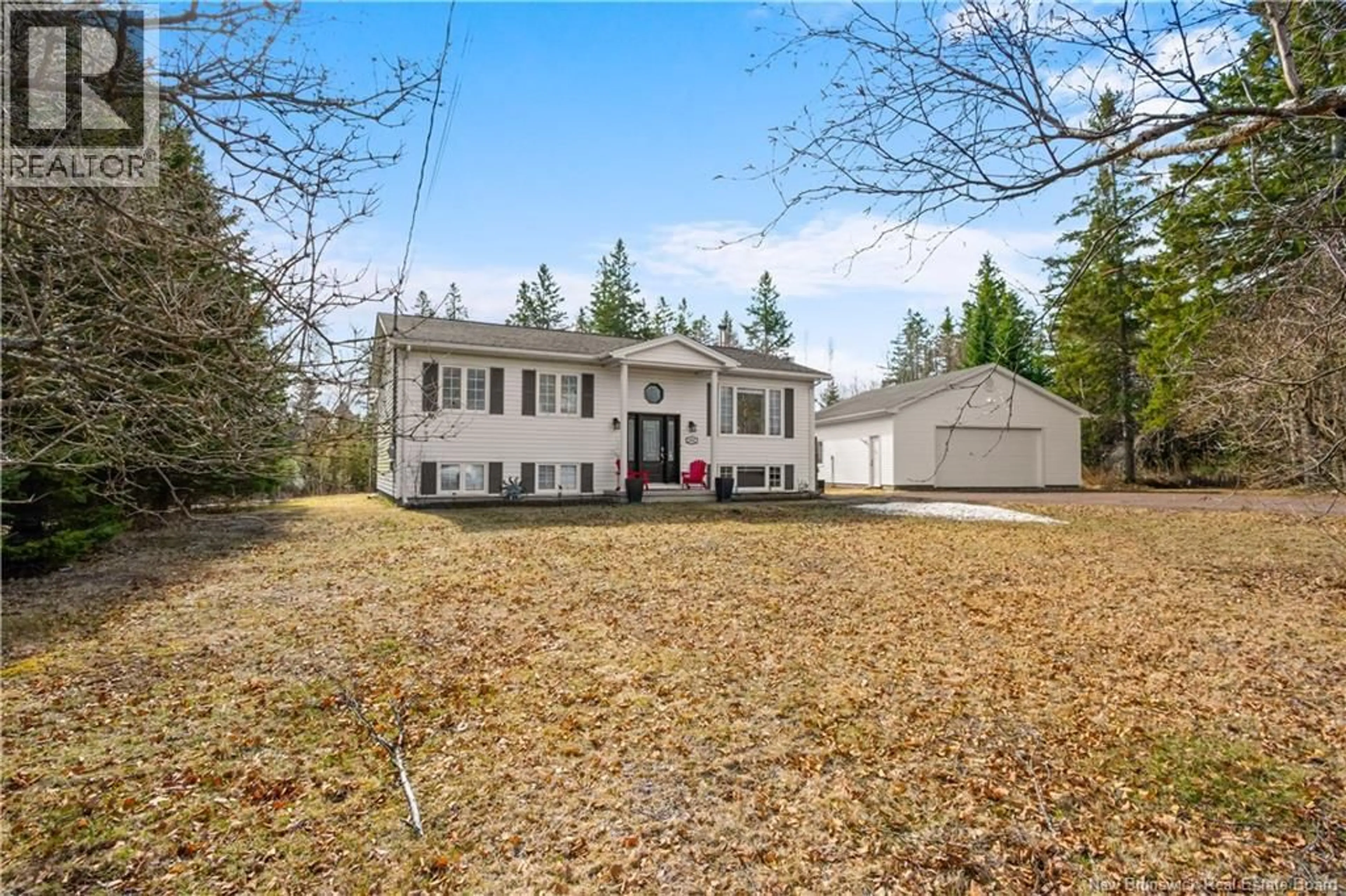 A pic from outside/outdoor area/front of a property/back of a property/a pic from drone, unknown for 3801 ROUTE 115, Notre-Dame New Brunswick E4V2E7