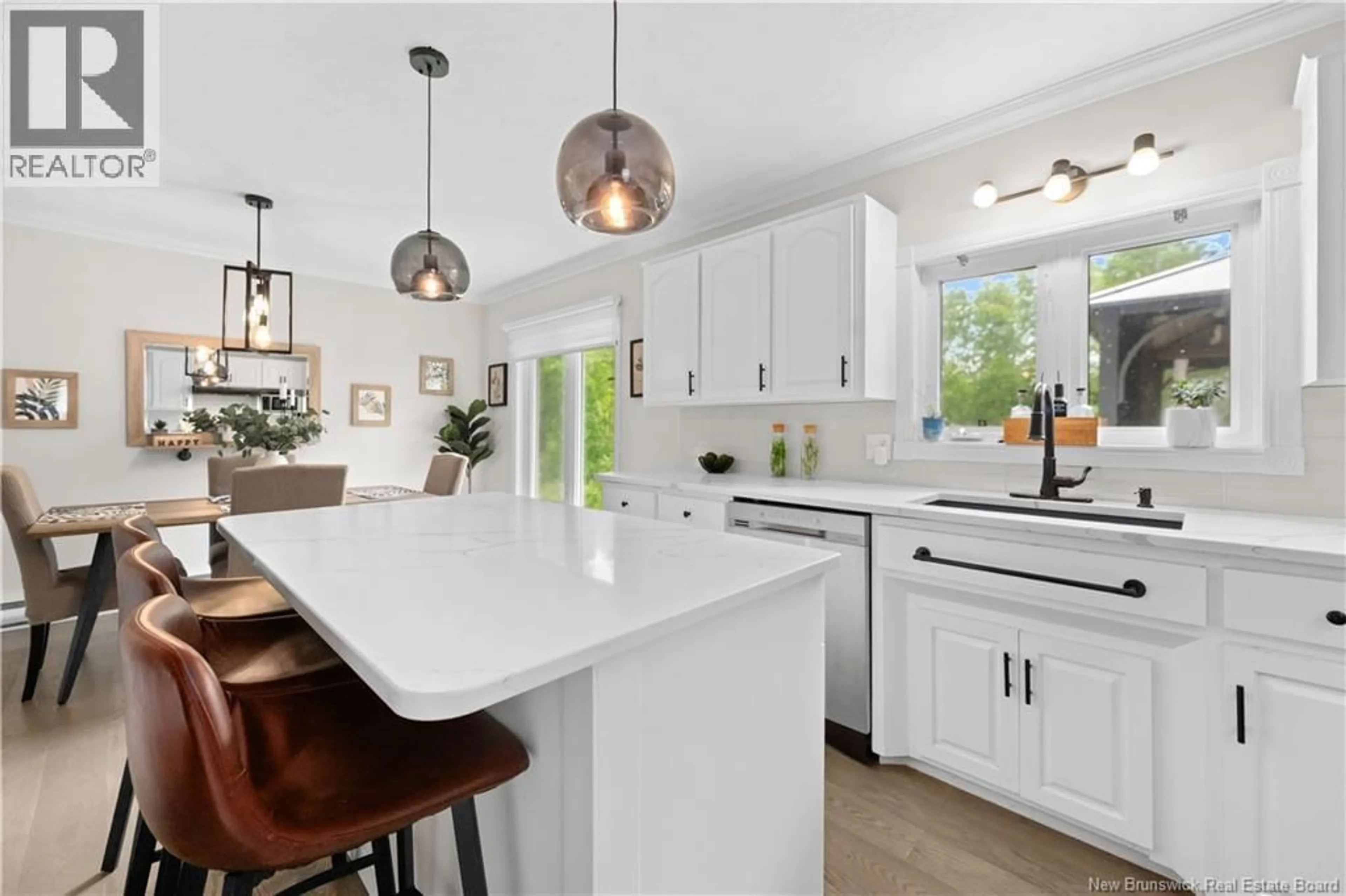 Open concept kitchen, ceramic/tile floor for 3801 ROUTE 115, Notre-Dame New Brunswick E4V2E7