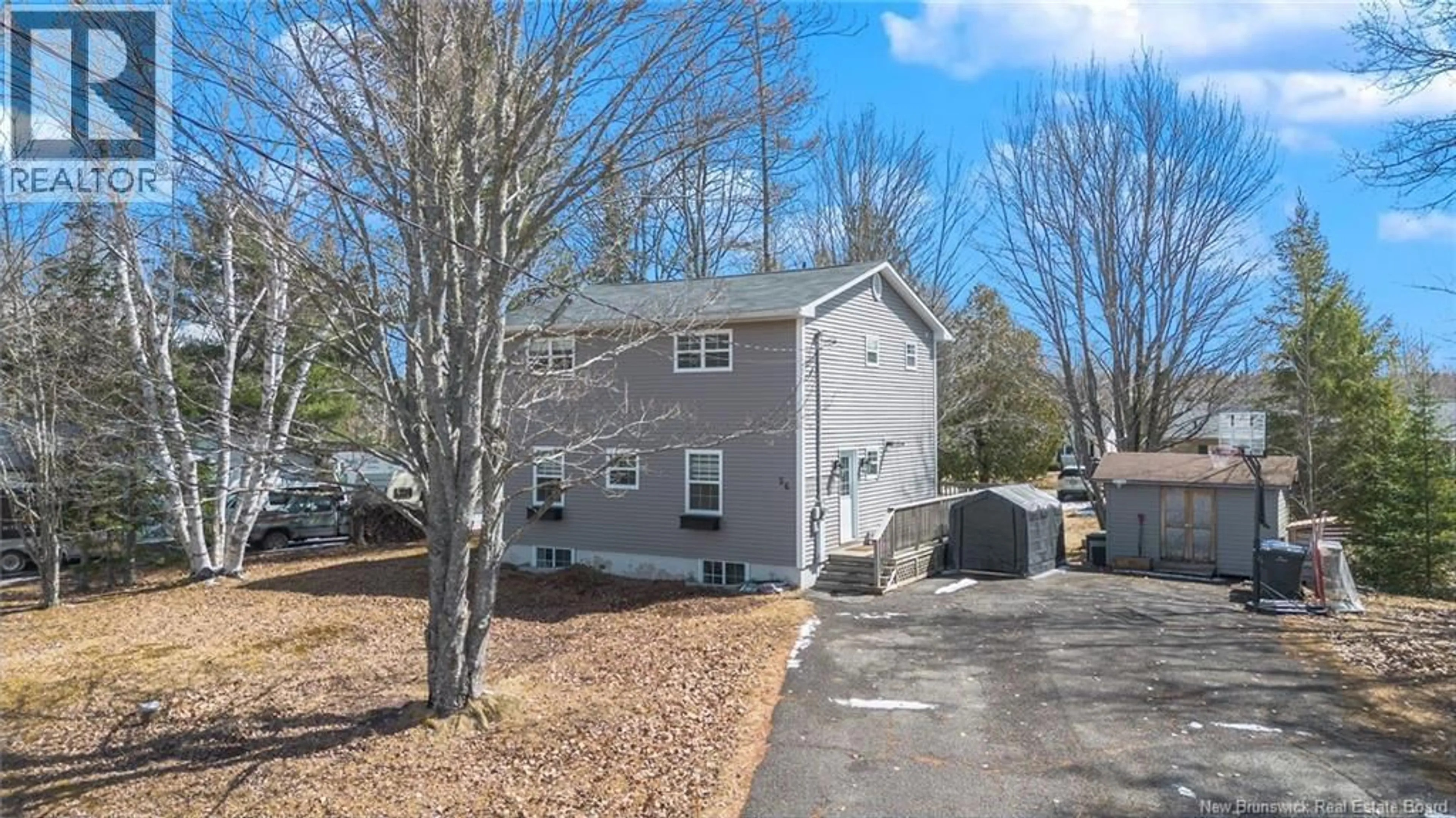 A pic from outside/outdoor area/front of a property/back of a property/a pic from drone, street for 56 ALEXANDER DRIVE, Beaver Dam New Brunswick E3A8A9