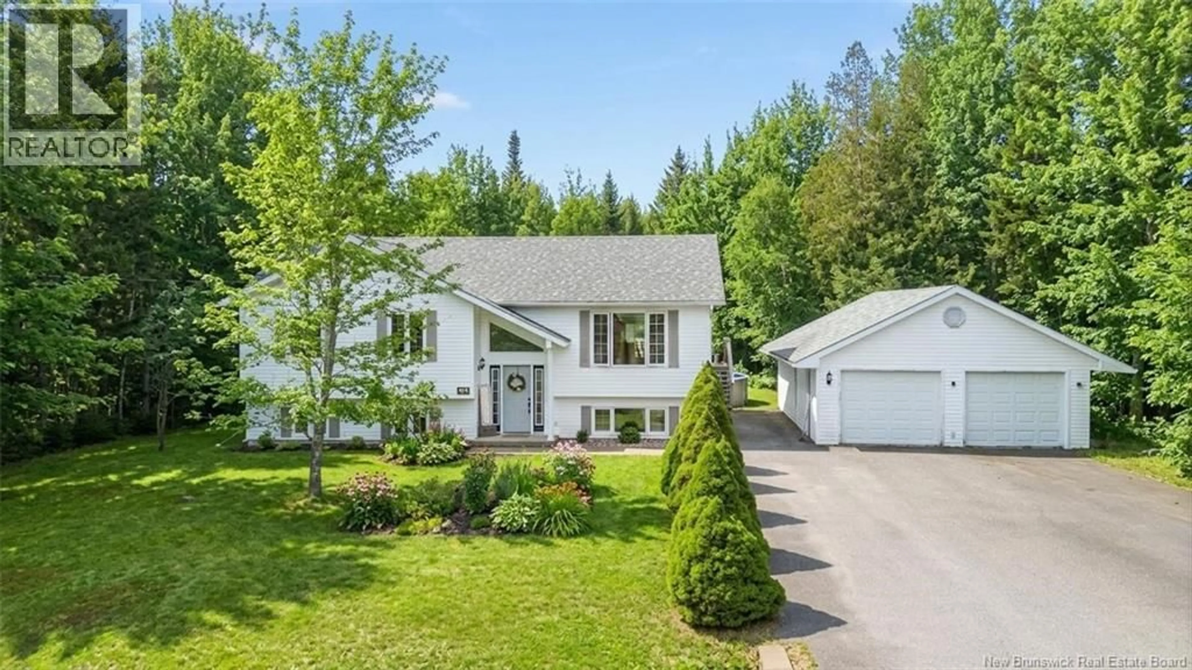 Home with vinyl exterior material, street for 12 DANNY STREET, Burton New Brunswick E2V4J8