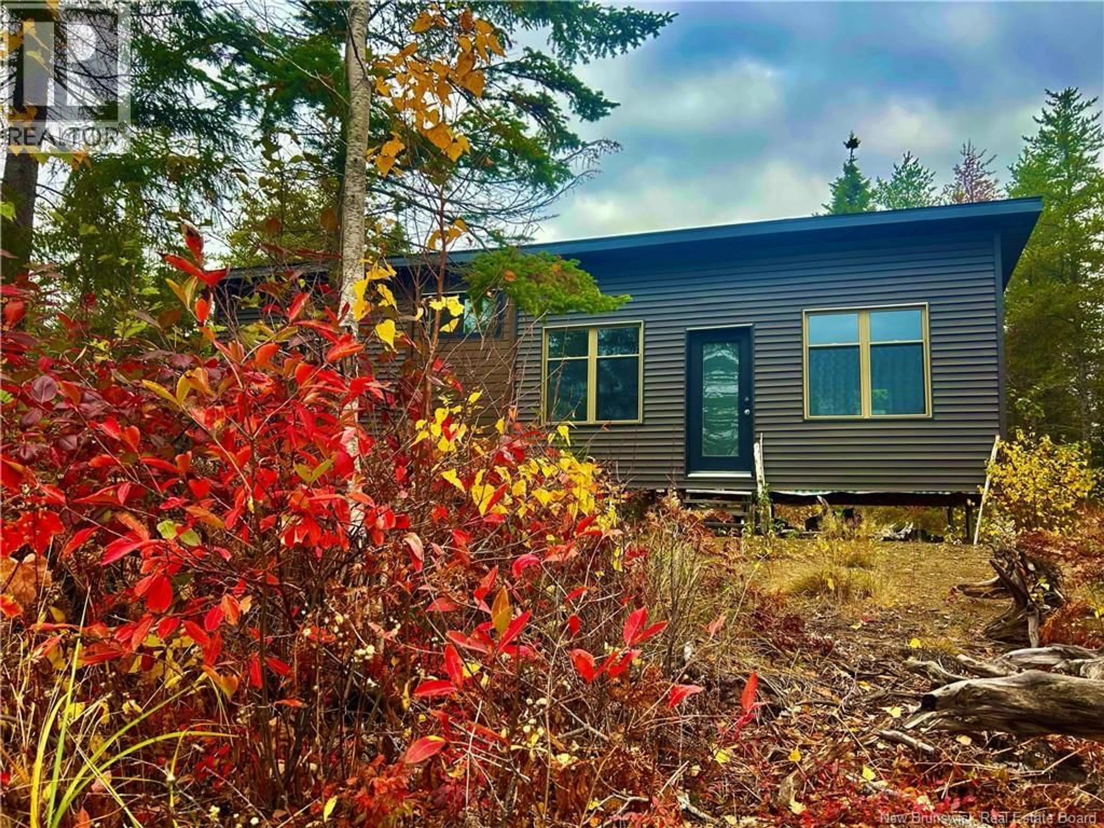 Home with vinyl exterior material, forest/trees view for 140 GRAND DUNE, Barryville New Brunswick E9G4H6