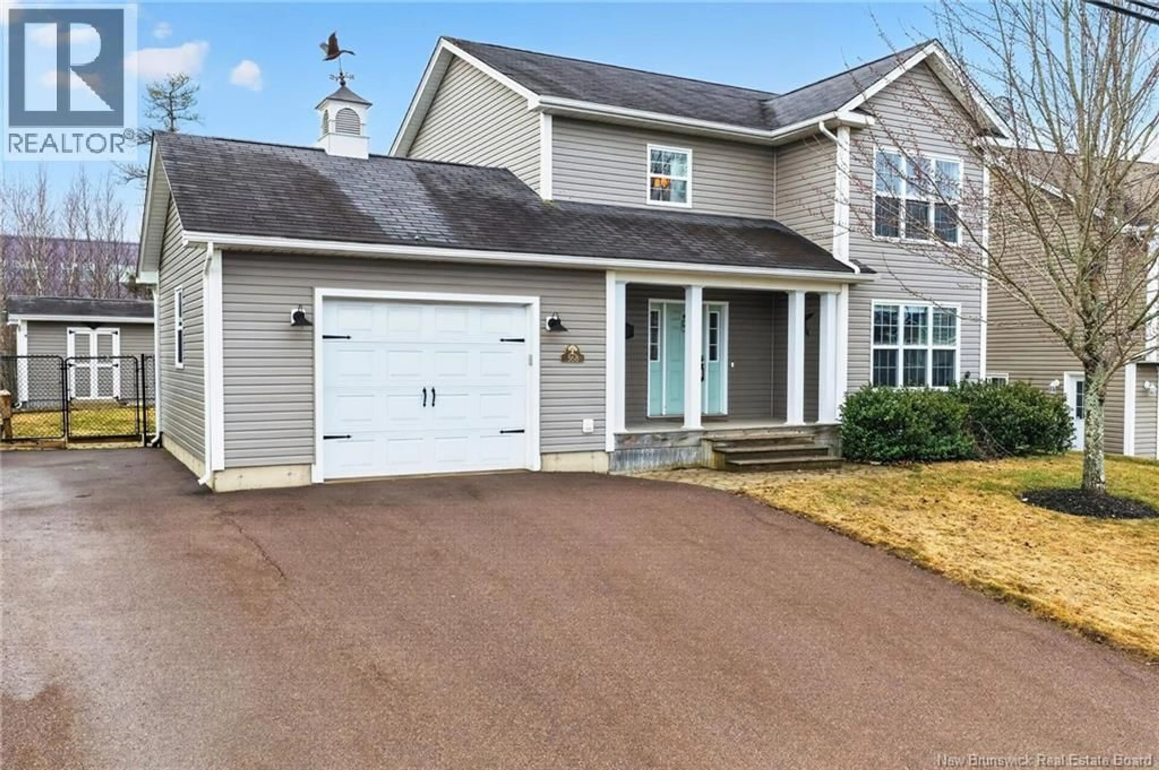 Home with vinyl exterior material, street for 368 MAPLEHURST DRIVE, Moncton New Brunswick E1G4T8