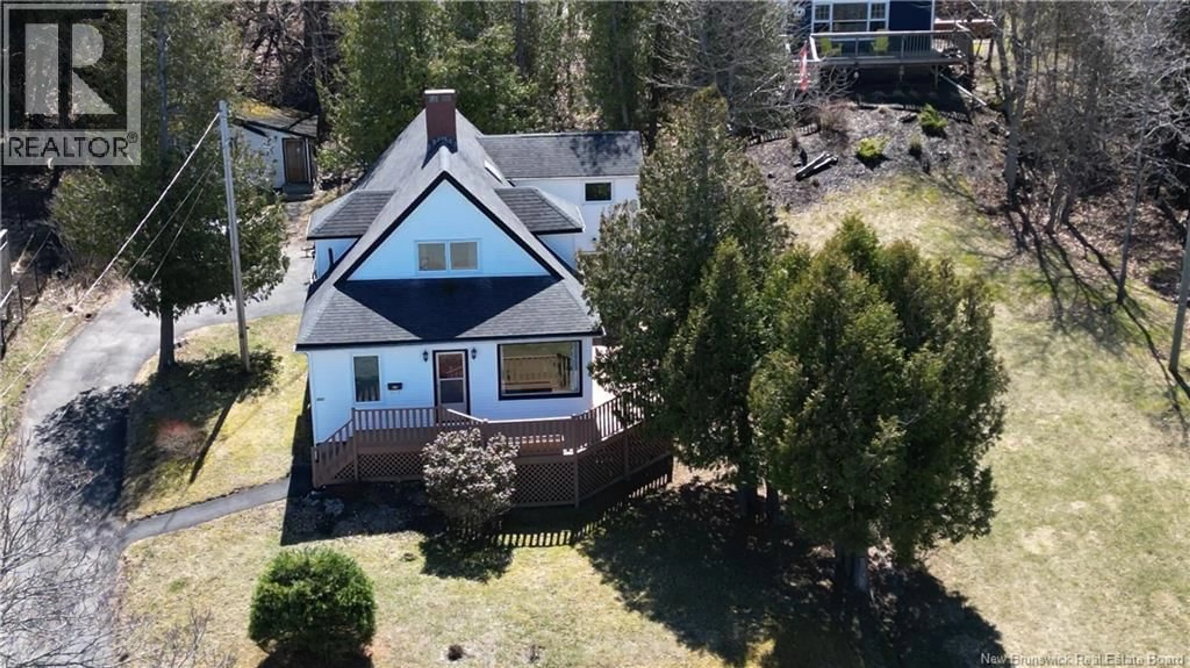 A pic from outside/outdoor area/front of a property/back of a property/a pic from drone, mountain view for 102 MANNERS SUTTON ROAD, Saint John New Brunswick E2K2E1