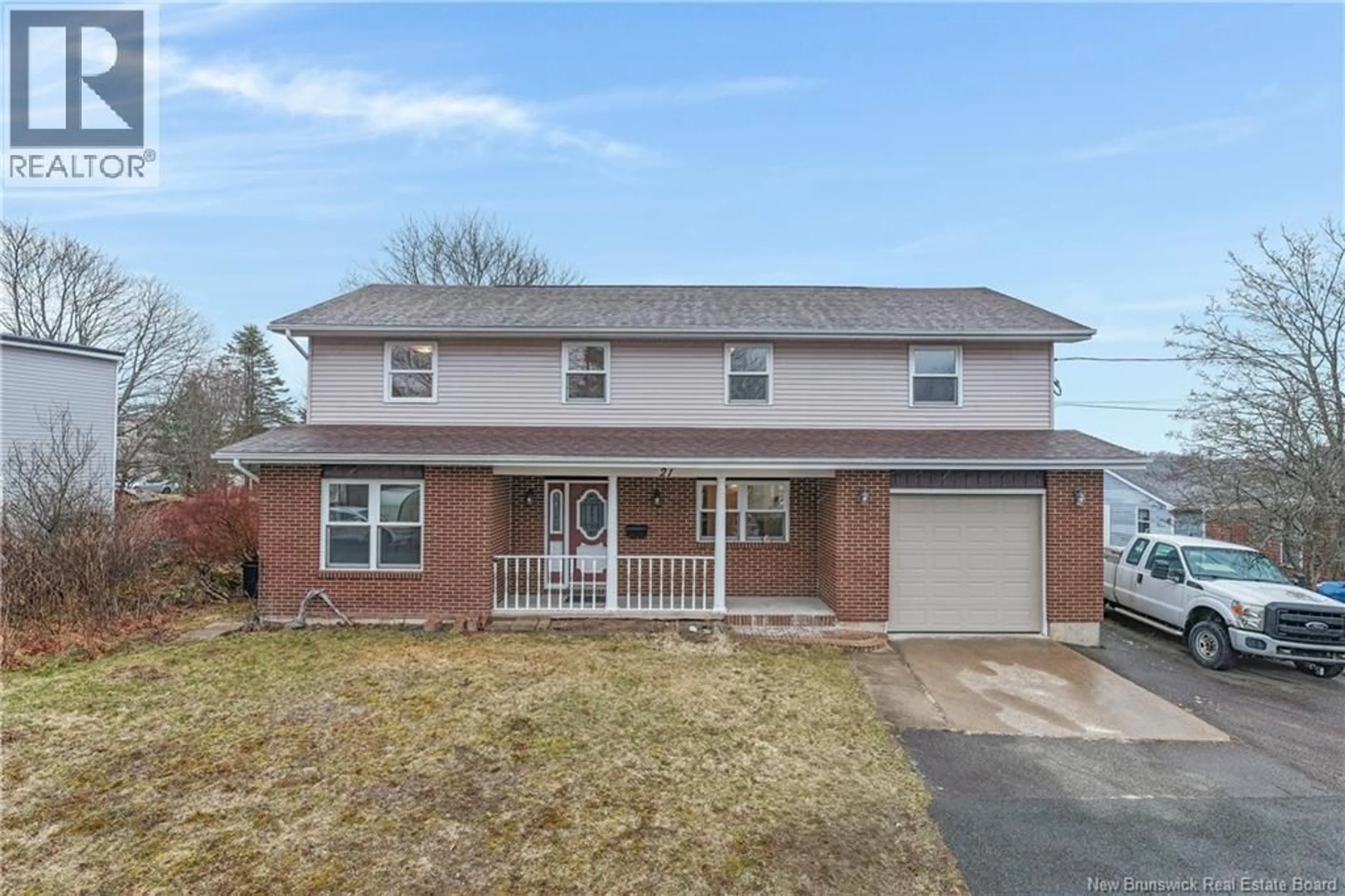 Home with brick exterior material, street for 21 MCLELLAN STREET, Saint John New Brunswick E2K1R4