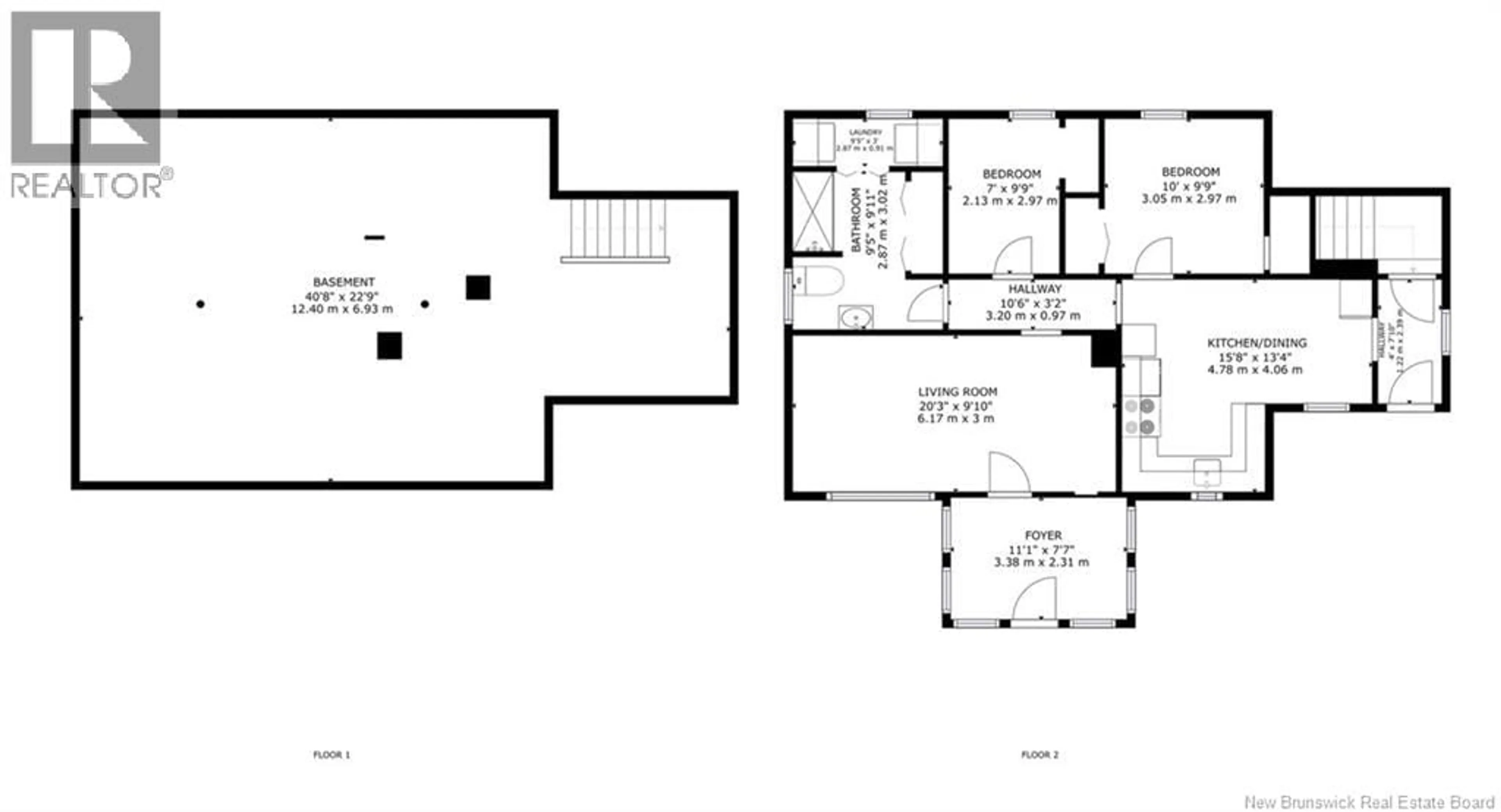 Floor plan for 899 ROUTE 102, Swan Creek New Brunswick E2V2Y3