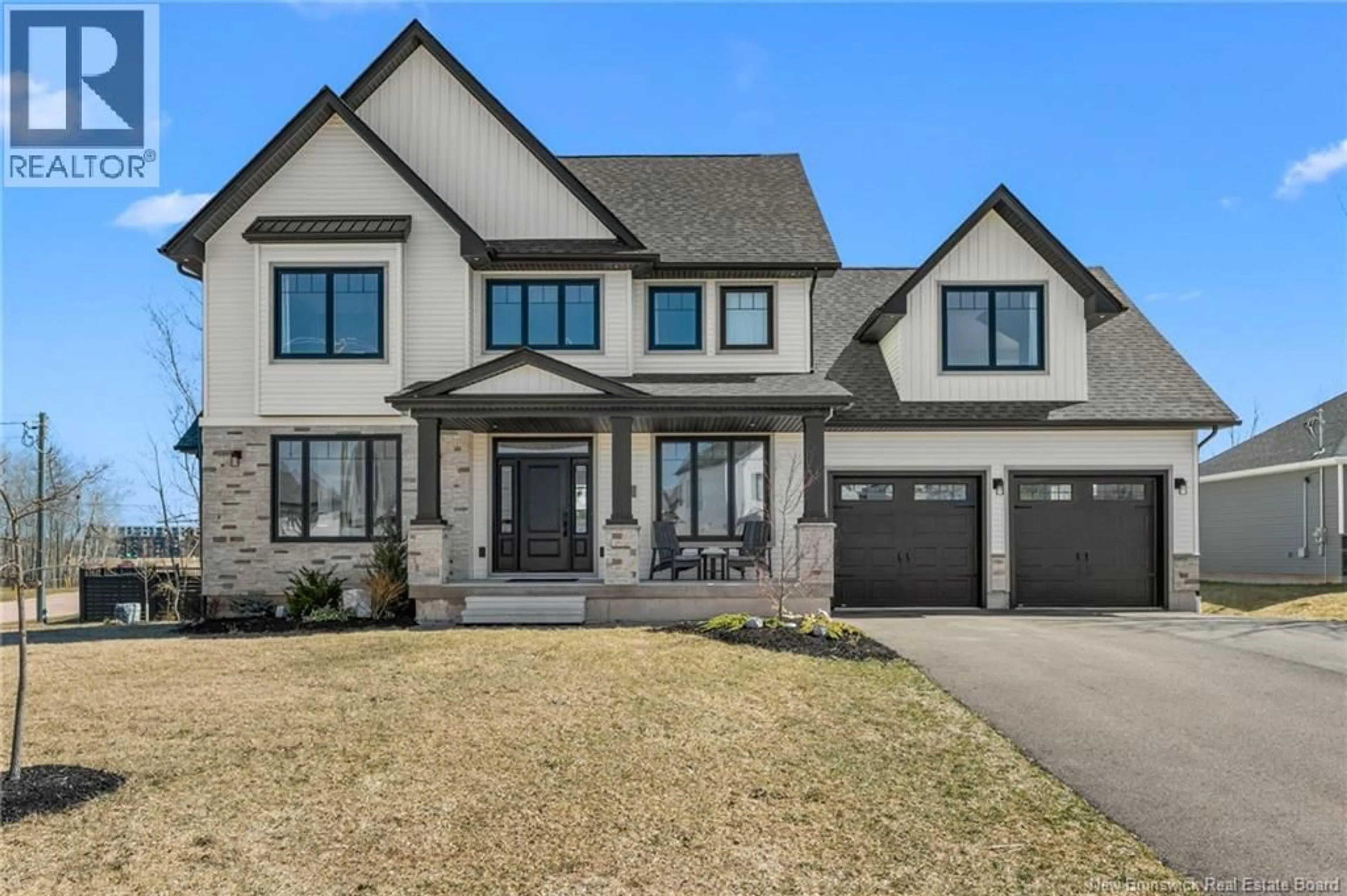 Home with brick exterior material, street for 20 VALENTIN COURT, Moncton New Brunswick E1G6B4