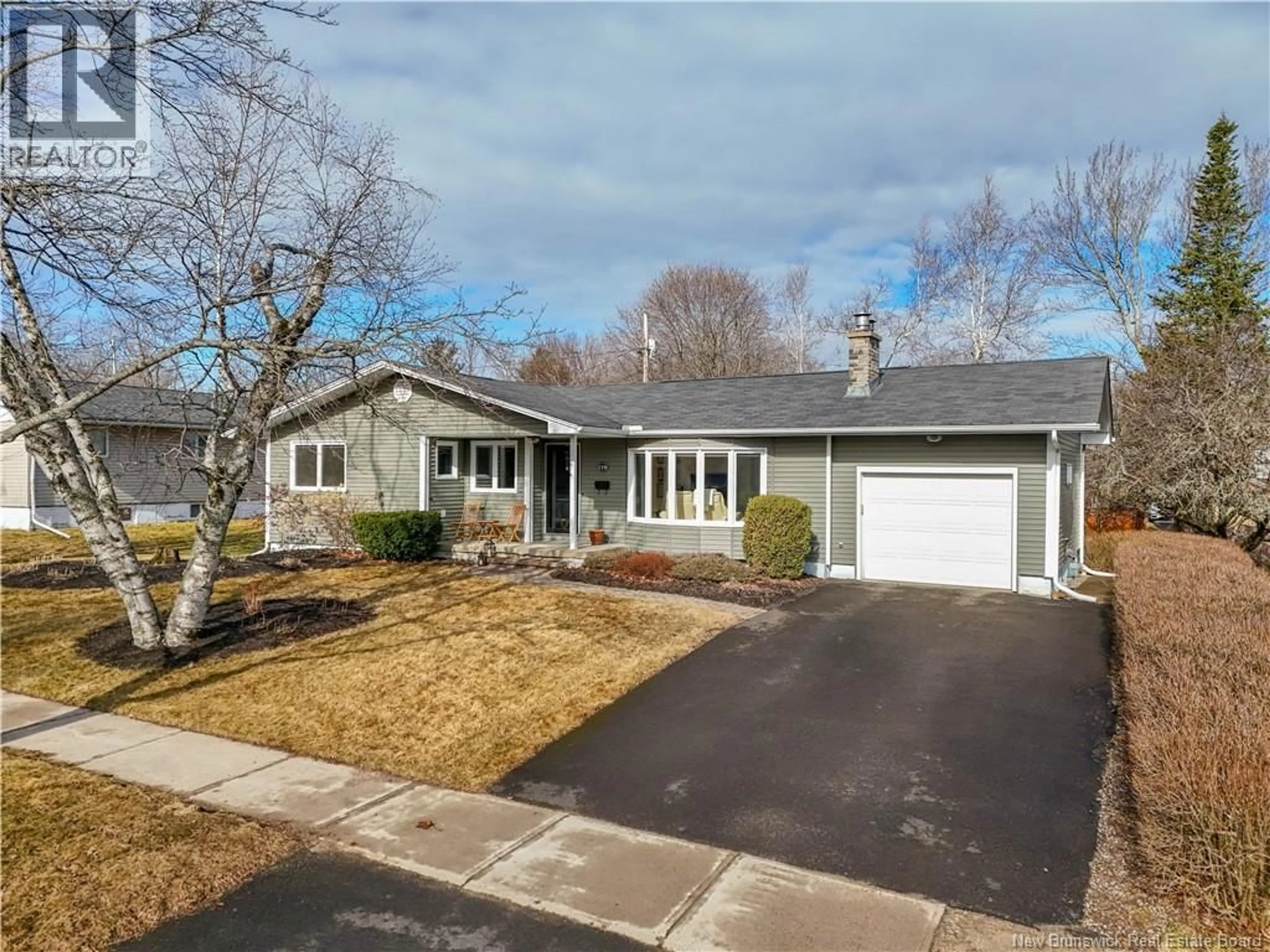 Home with vinyl exterior material, street for 119 STANLEY STREET, Fredericton New Brunswick E3B3A2