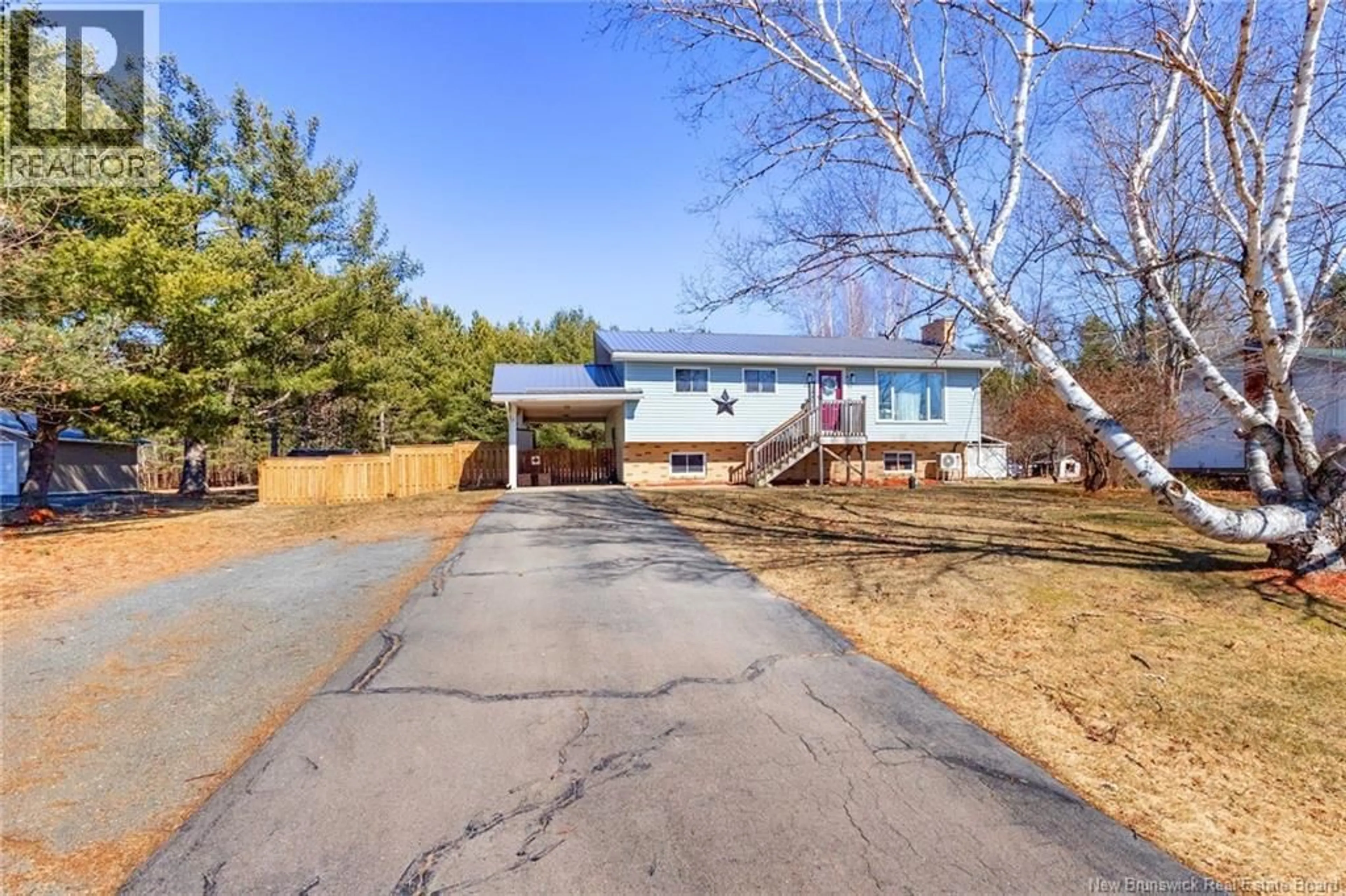 A pic from outside/outdoor area/front of a property/back of a property/a pic from drone, street for 19 DUPLISEA ROAD, Central Blissville New Brunswick E5L1P9