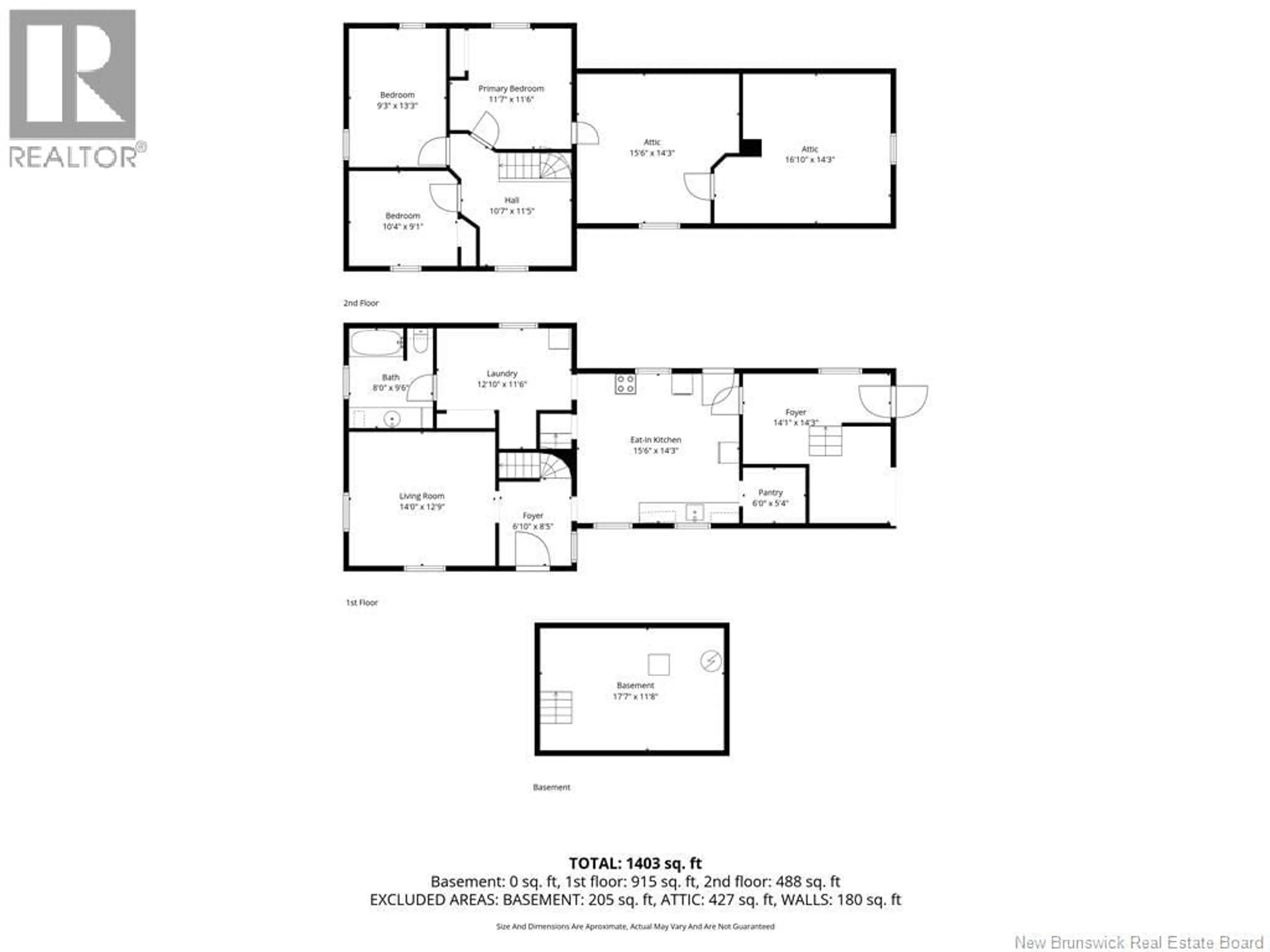 Floor plan for 1151 ROYAL, Memramcook New Brunswick E4K1Y2