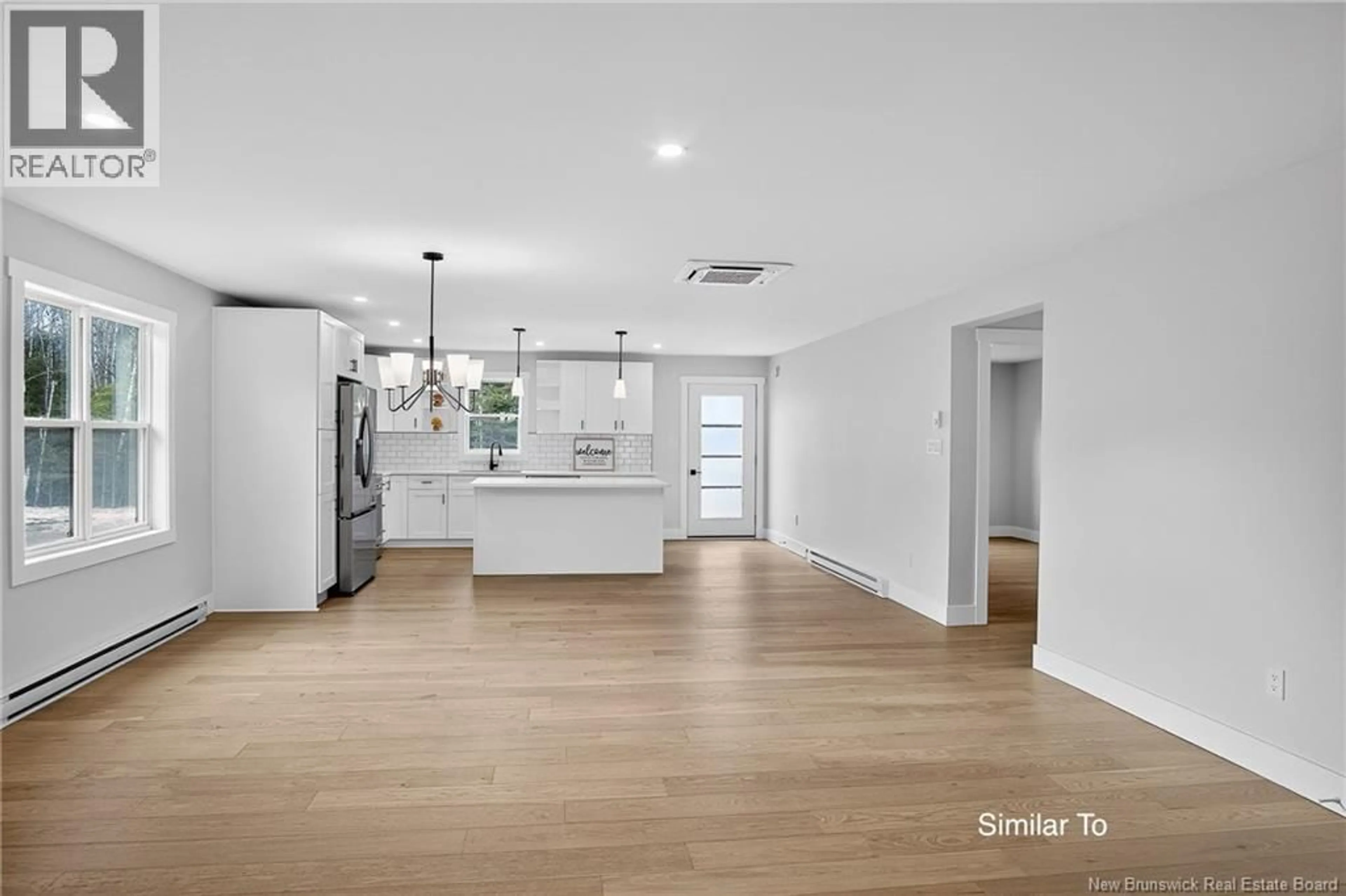 Open concept kitchen, unknown for 8 BELLBOTTOM WAY, Quispamsis New Brunswick E2G1Y9