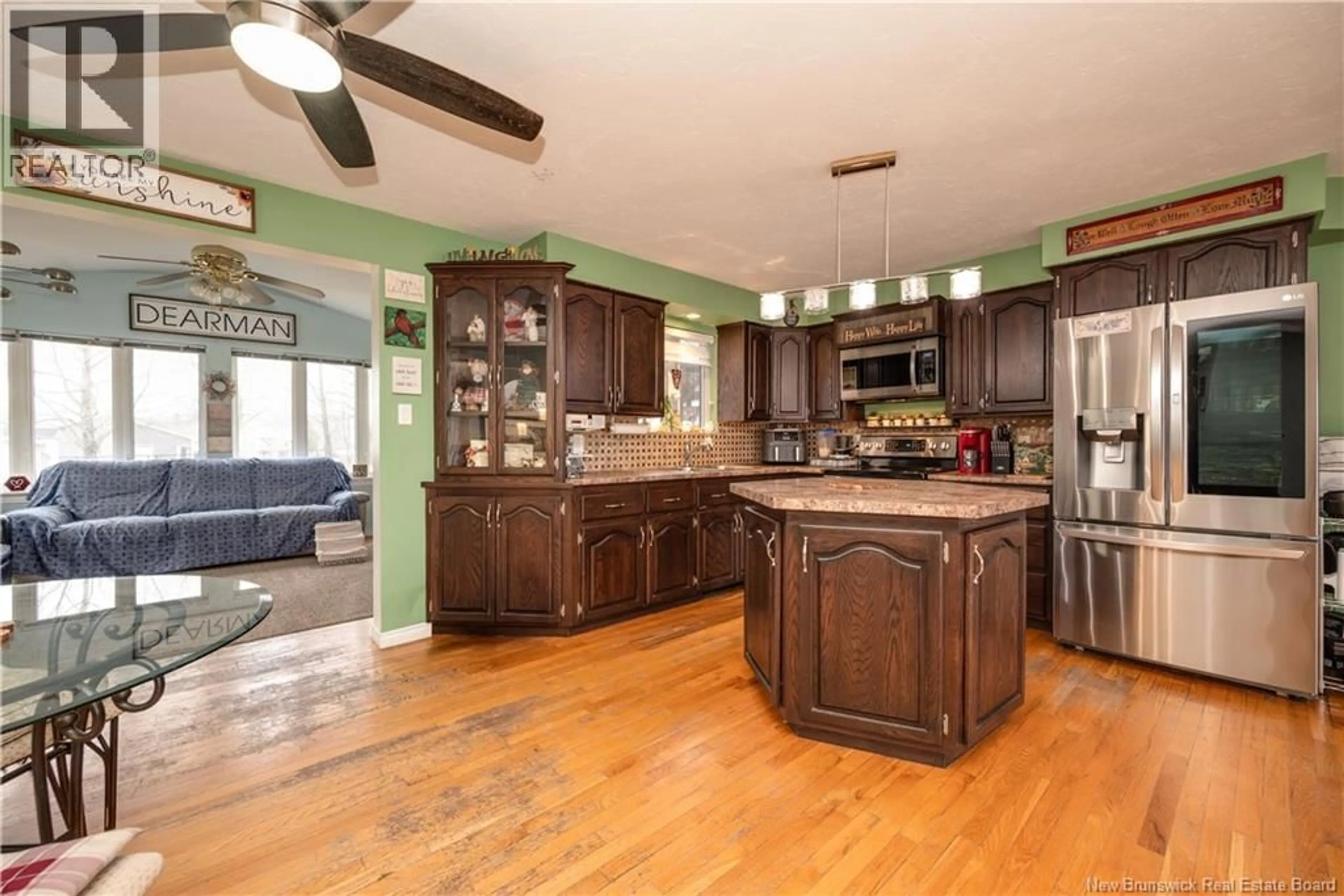 Open concept kitchen, unknown for 56 YVON STREET, Saint-Antoine New Brunswick E4V1P8