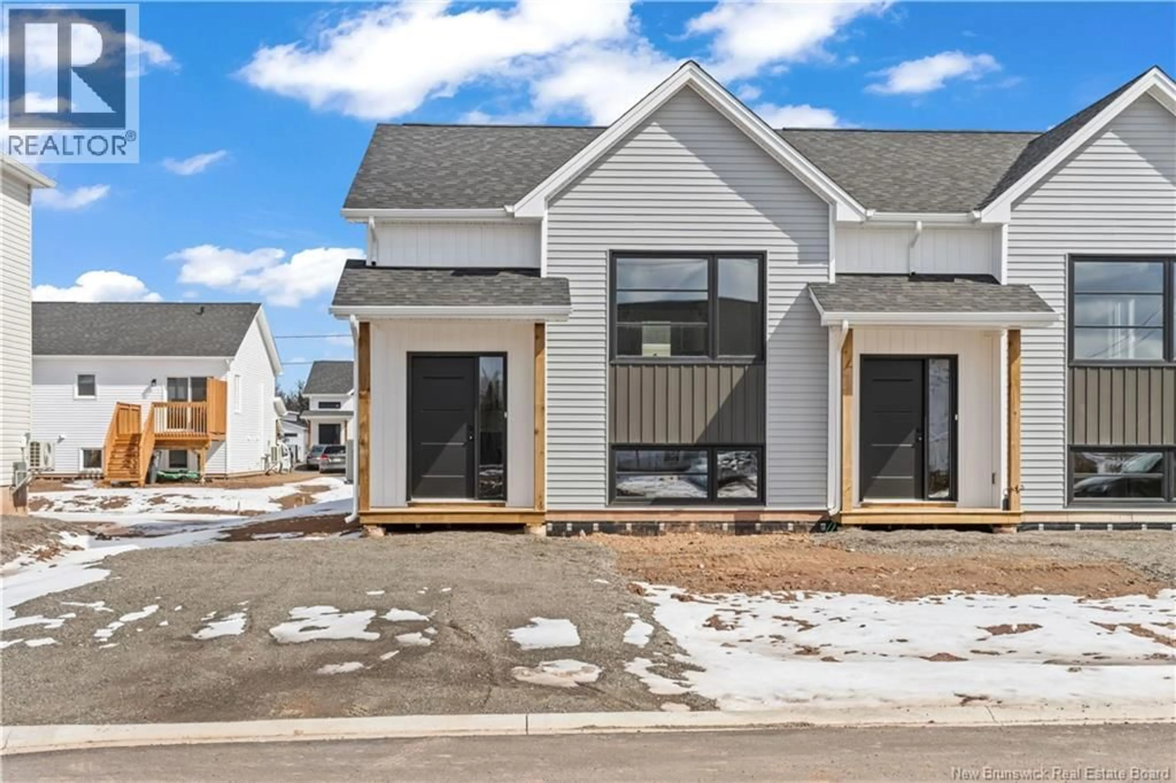 Home with vinyl exterior material, street for 283 MACCOUN STREET, Moncton New Brunswick E1K0A1