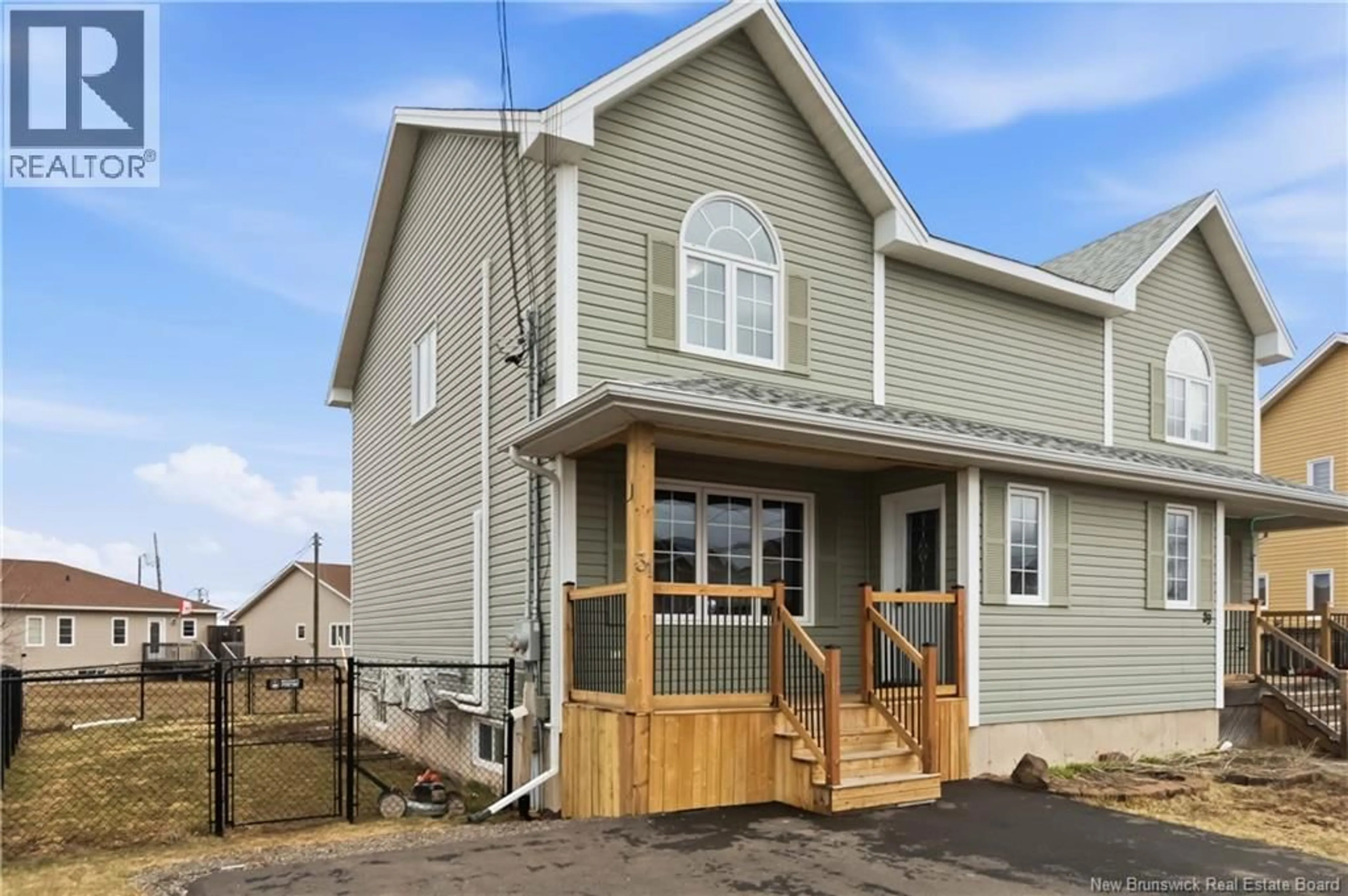 Home with vinyl exterior material, street for 31 COACHMEN STREET, Riverview New Brunswick E1B0K2