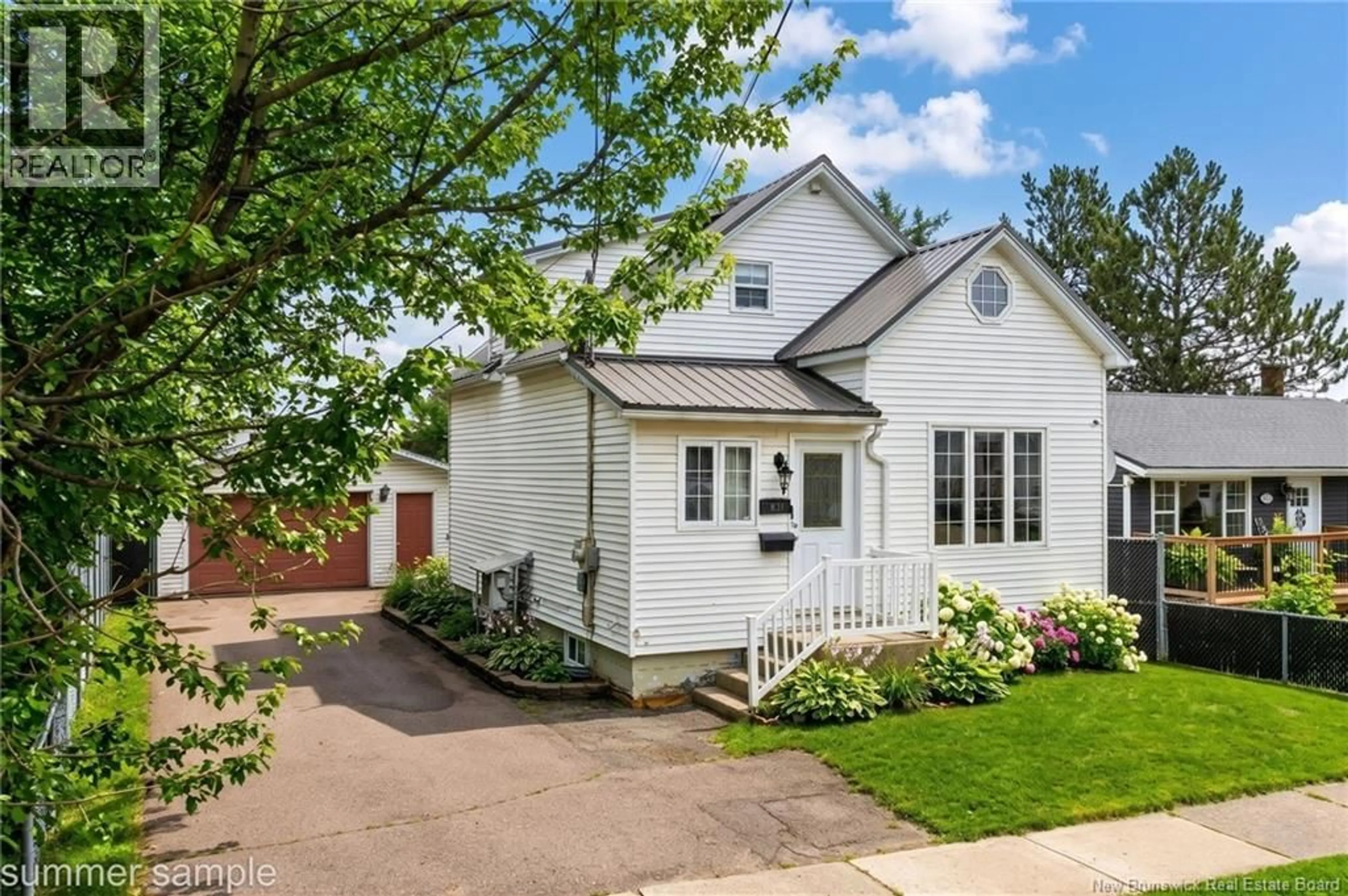 Home with vinyl exterior material, street for 83 SALTER AVENUE, Moncton New Brunswick E1C7R4