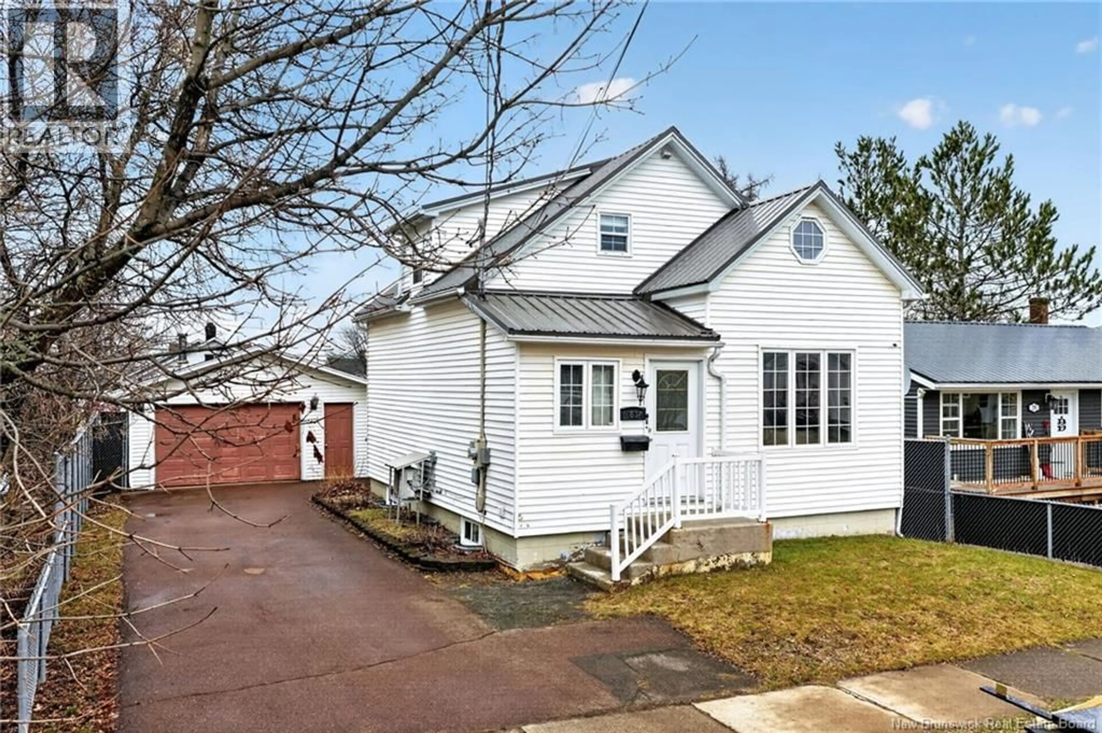 Home with vinyl exterior material, street for 83 SALTER AVENUE, Moncton New Brunswick E1C7R4