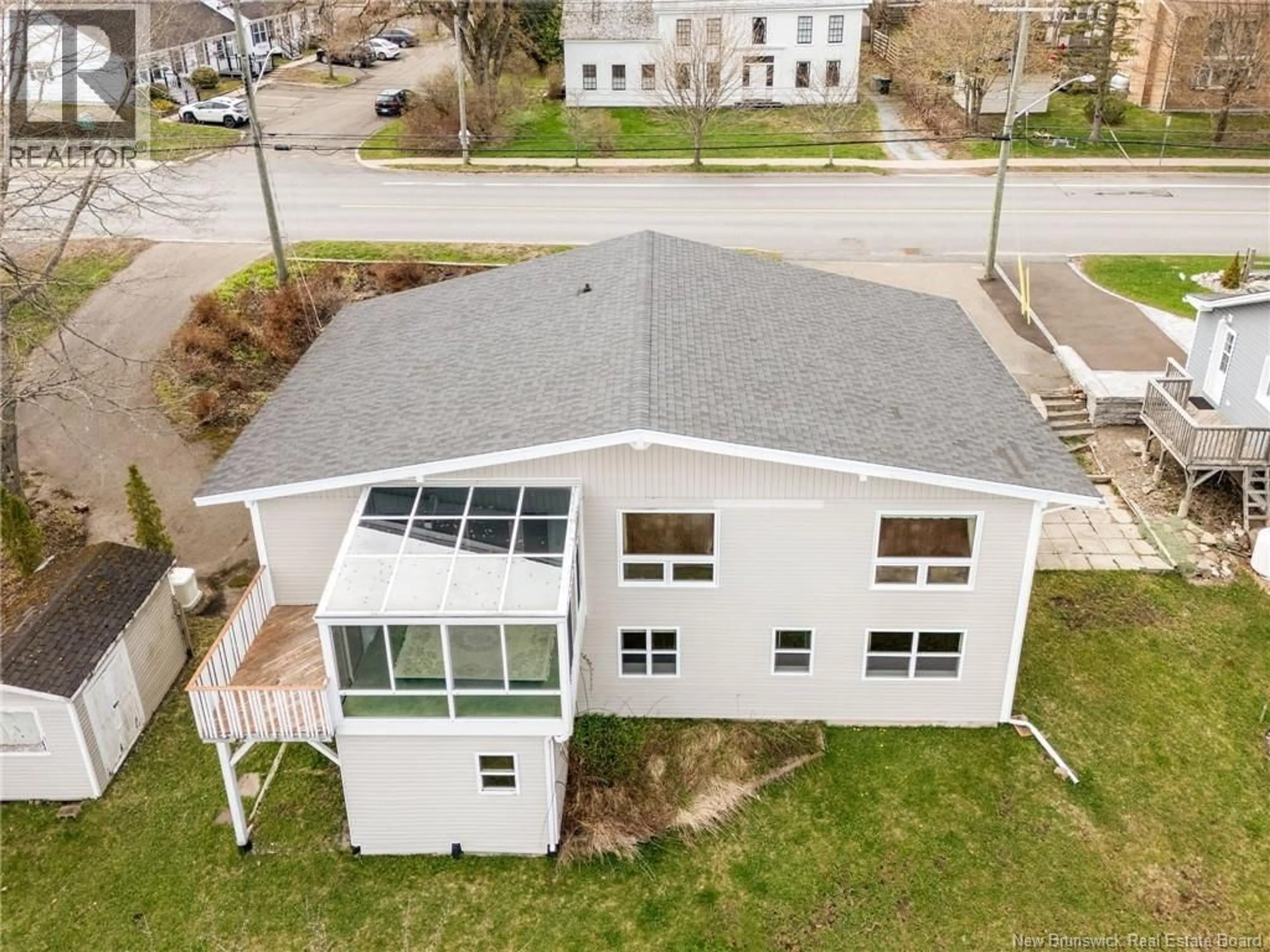 A pic from outside/outdoor area/front of a property/back of a property/a pic from drone, building for 1257 MANAWAGONISH ROAD, Saint John New Brunswick E2M3X8