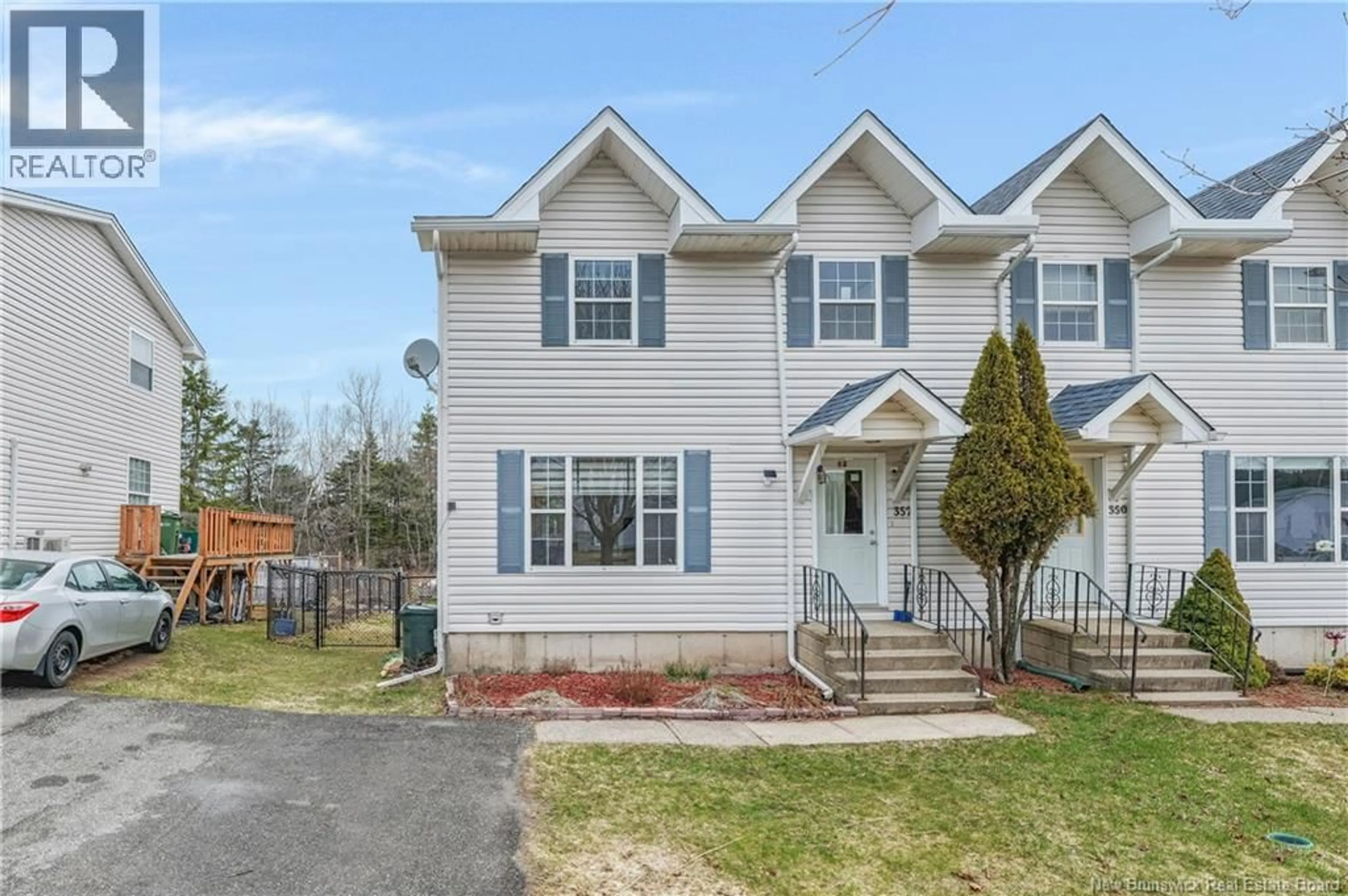 Home with vinyl exterior material, street for 352 BOARS HEAD ROAD, Saint John New Brunswick E2K5C2