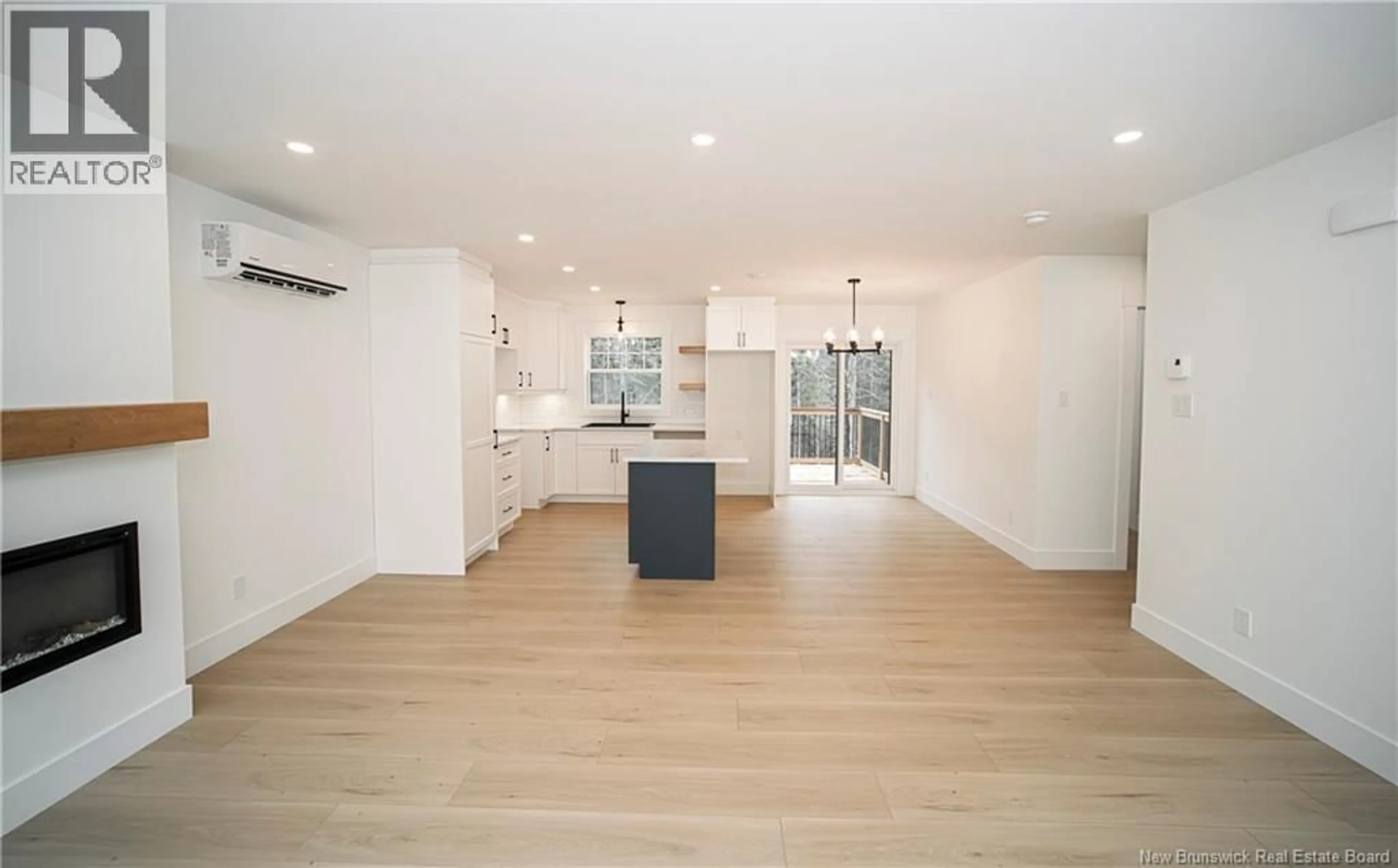 Open concept kitchen, wood/laminate floor for 670 ENGLISH SETTLEMENT ROAD, Taymouth New Brunswick E3B2B8