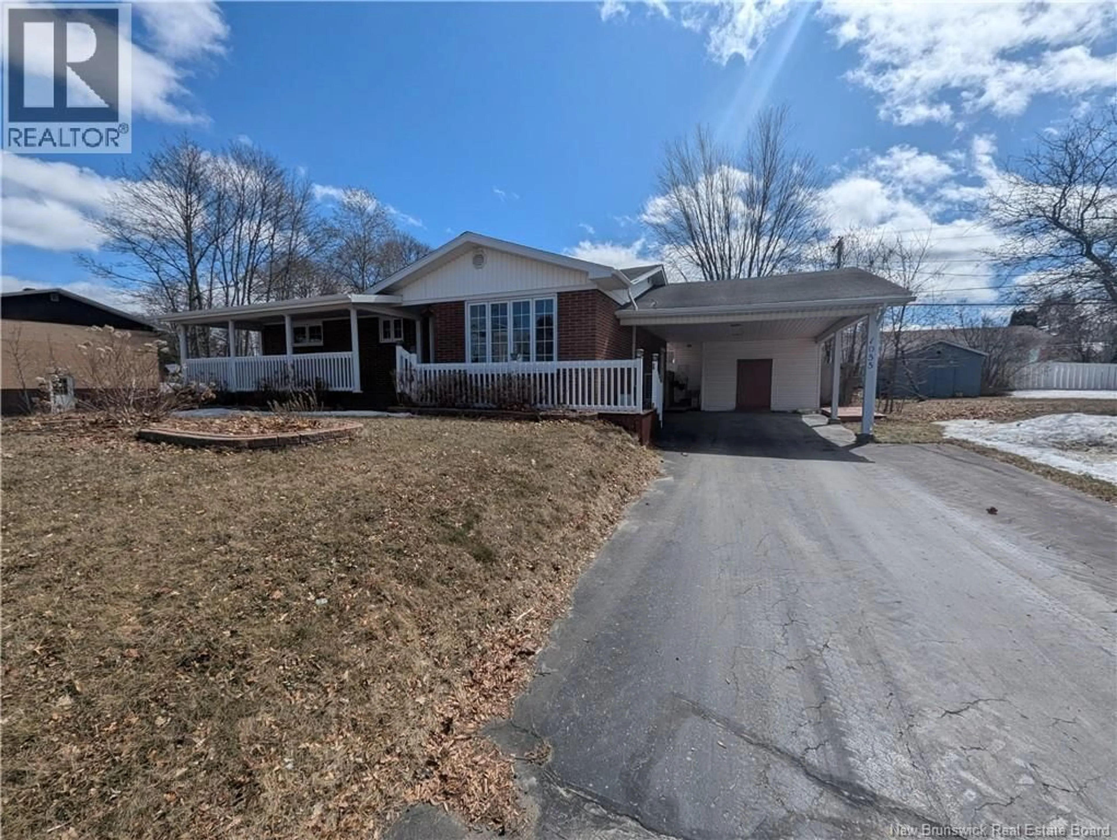 A pic from outside/outdoor area/front of a property/back of a property/a pic from drone, unknown for 1055 VANIER, Bathurst New Brunswick E2A3N4