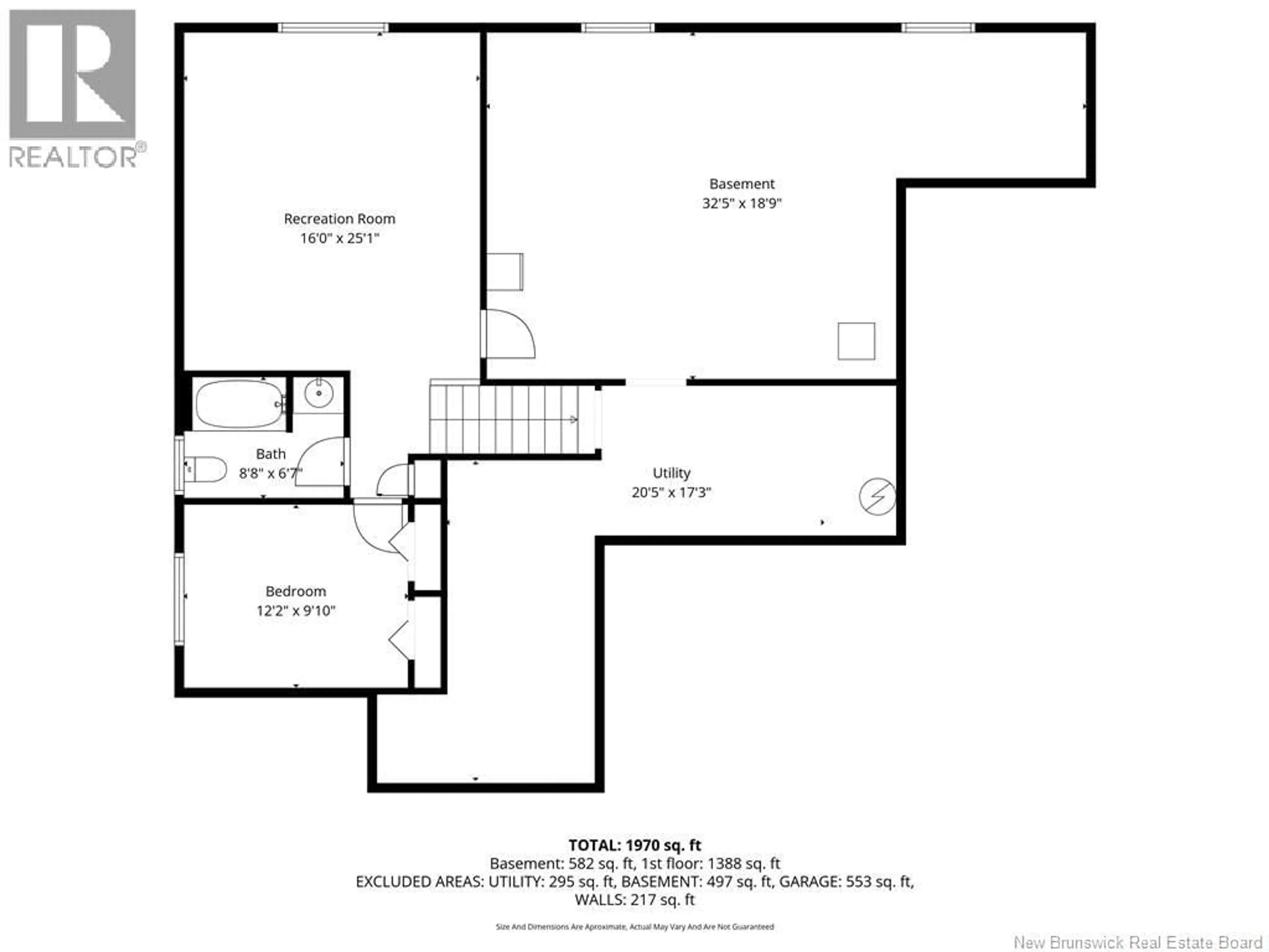 Floor plan for 406 BELLIVEAU, Dieppe New Brunswick E1A6W6