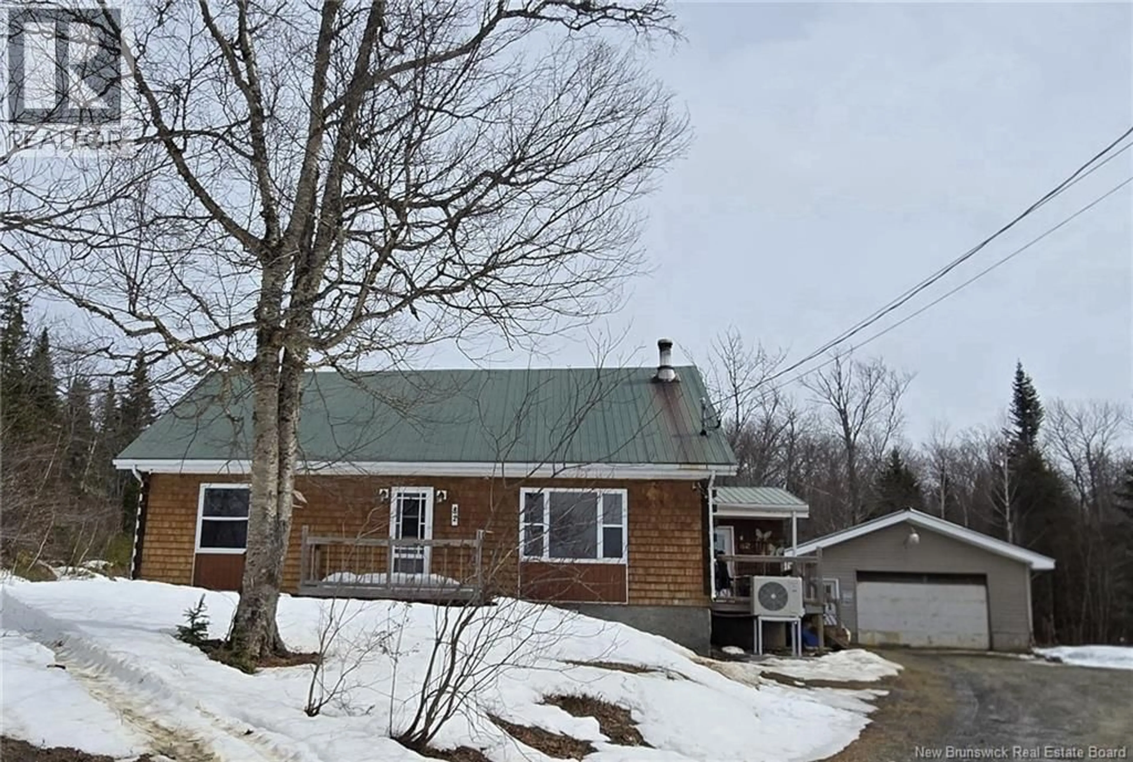 A pic from outside/outdoor area/front of a property/back of a property/a pic from drone, street for 82 BELANGER ROAD, Saint-Arthur New Brunswick E3N5P1
