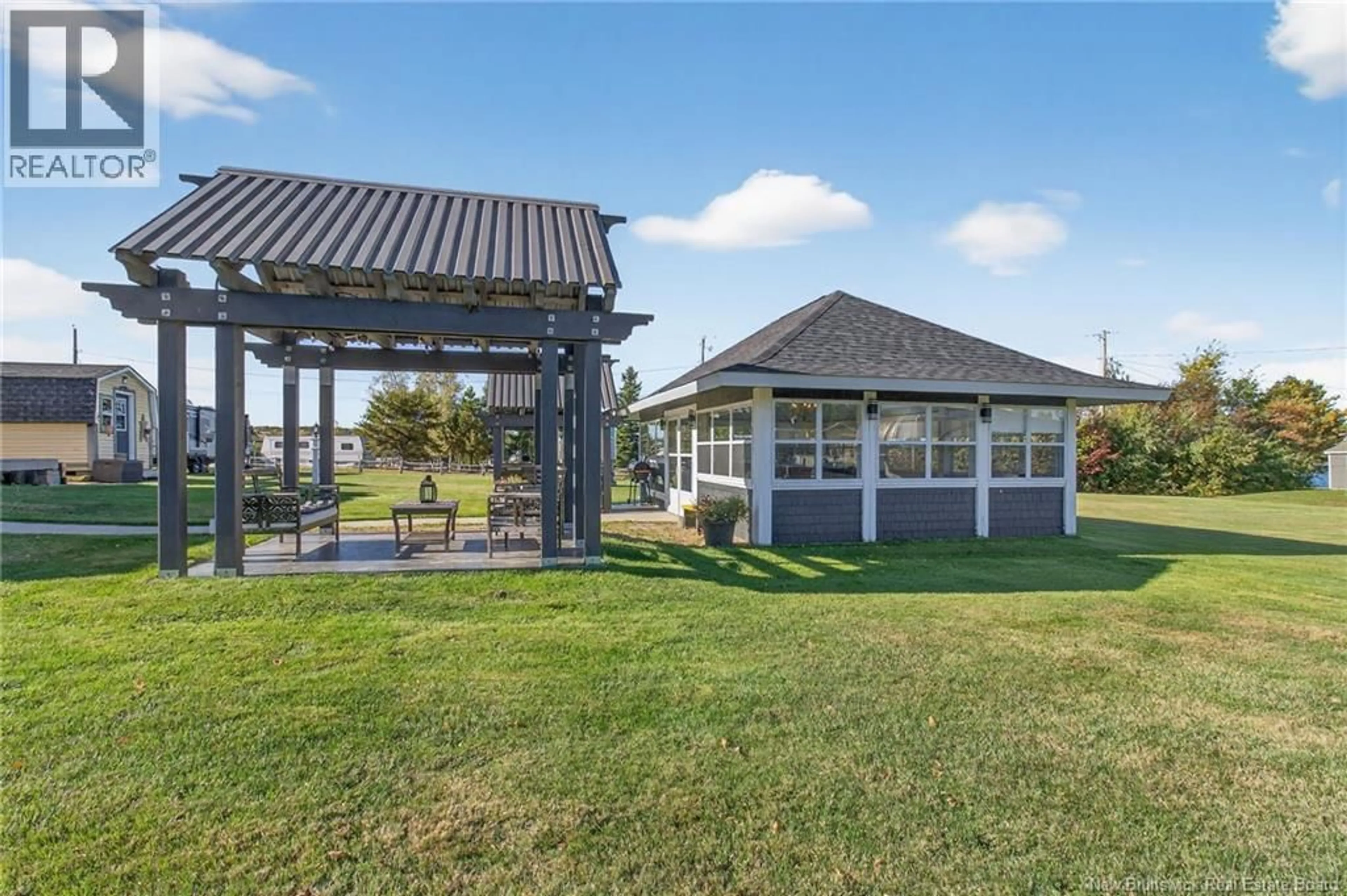 Patio, water/lake/river/ocean view for 173 PARADIS, Sainte-Marie-De-Kent New Brunswick E4S1V2