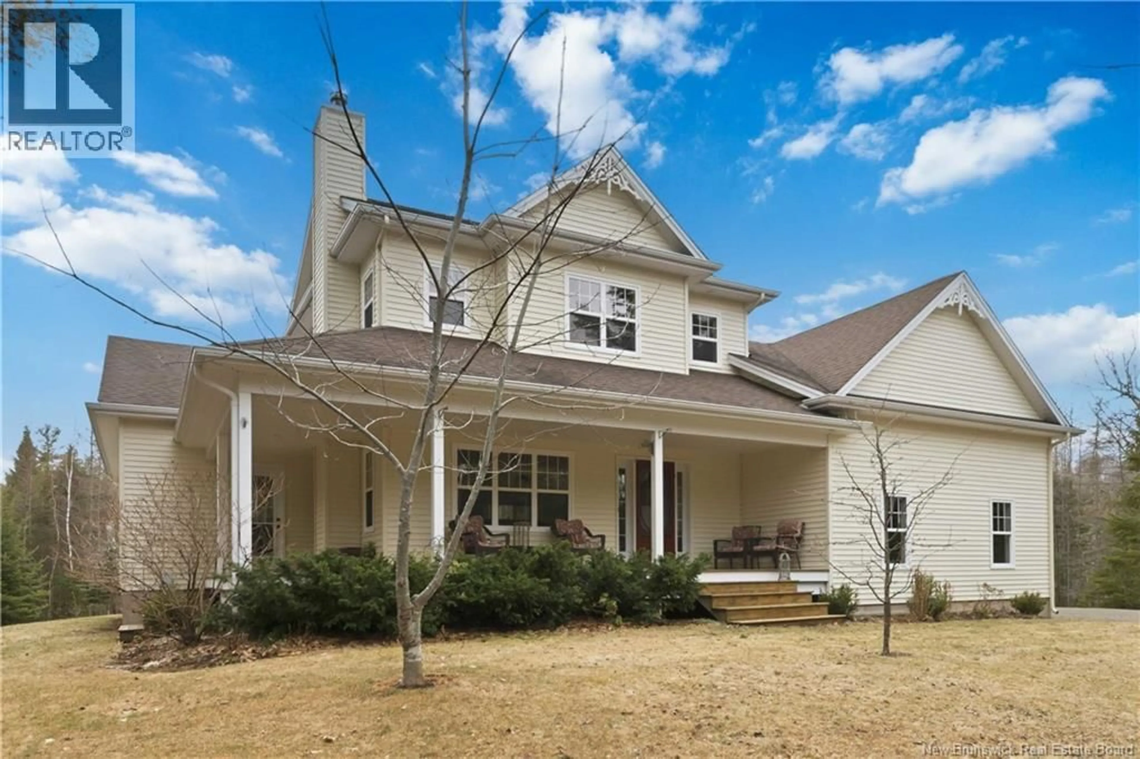 Home with vinyl exterior material, street for 330 ROGERS ROAD, Berry Mills New Brunswick E1G4Y8