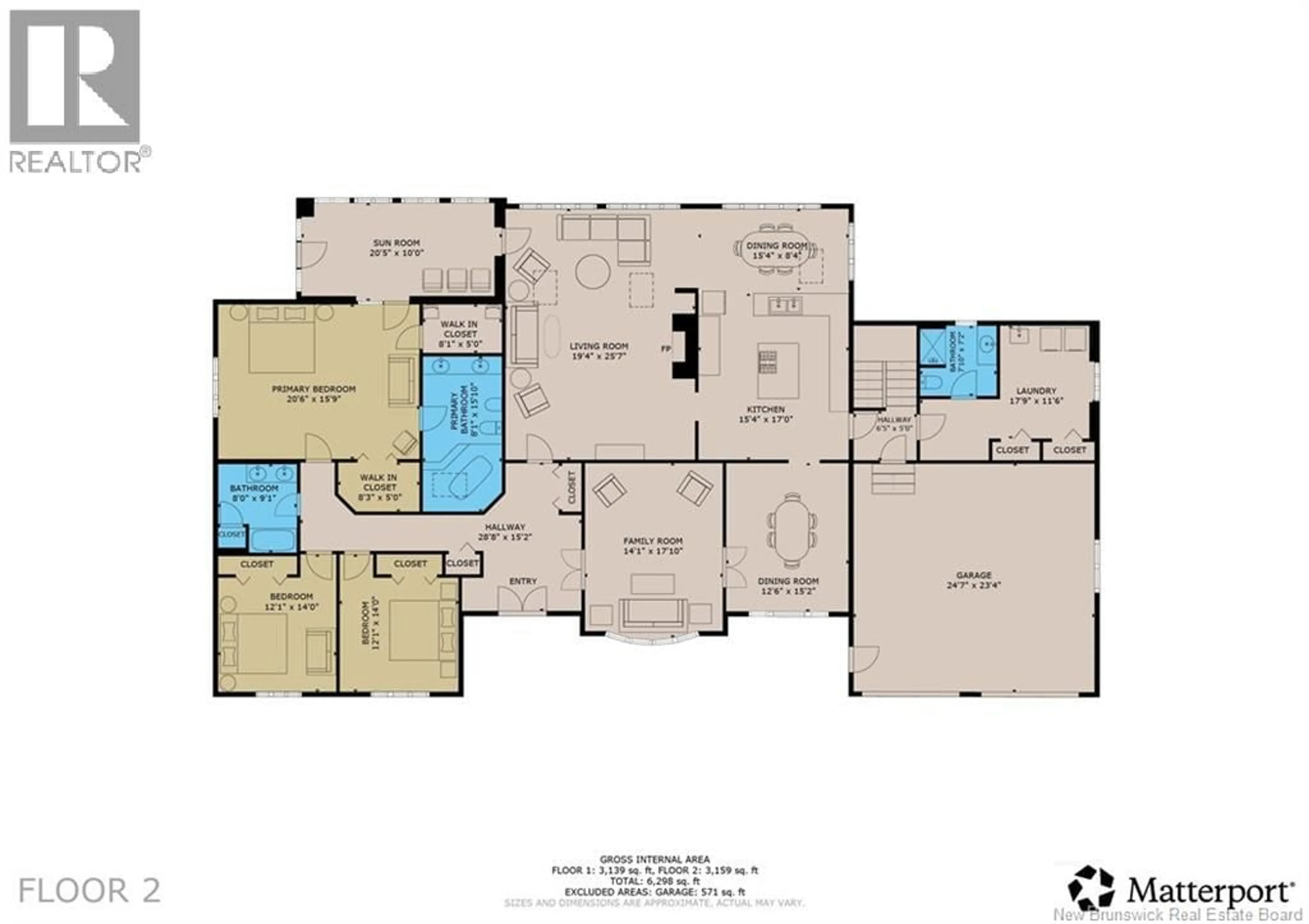 Floor plan for 829 COVERDALE ROAD, Riverview New Brunswick E1B5E1