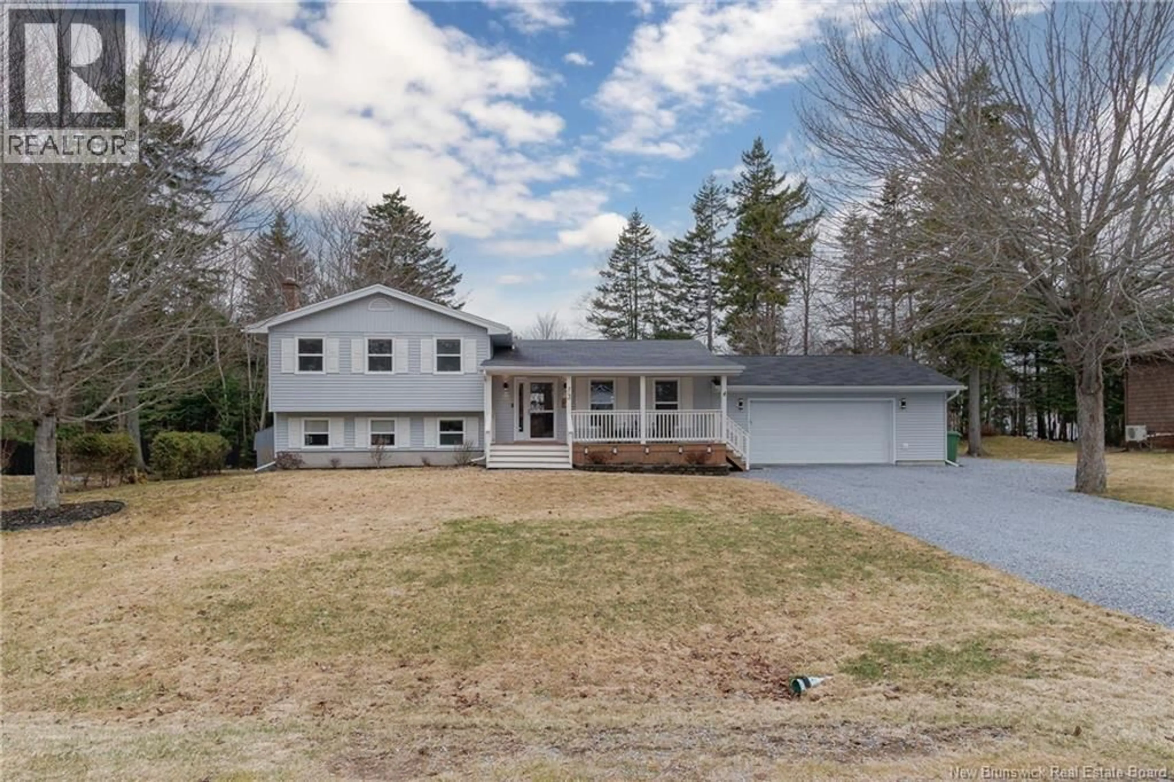 A pic from outside/outdoor area/front of a property/back of a property/a pic from drone, street for 13 LYMAN DRIVE, Quispamsis New Brunswick E2E4L2