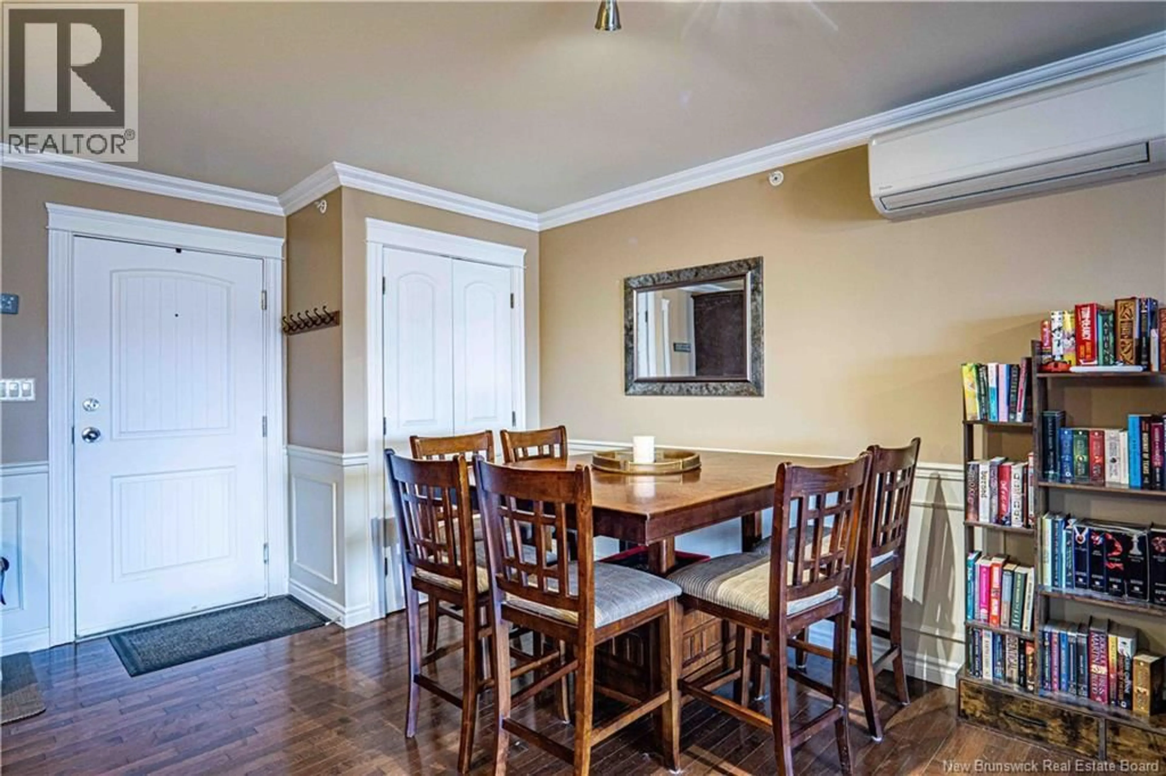 Dining room, wood/laminate floor for 439 - 155 LIAN STREET, Fredericton New Brunswick E3C0L9