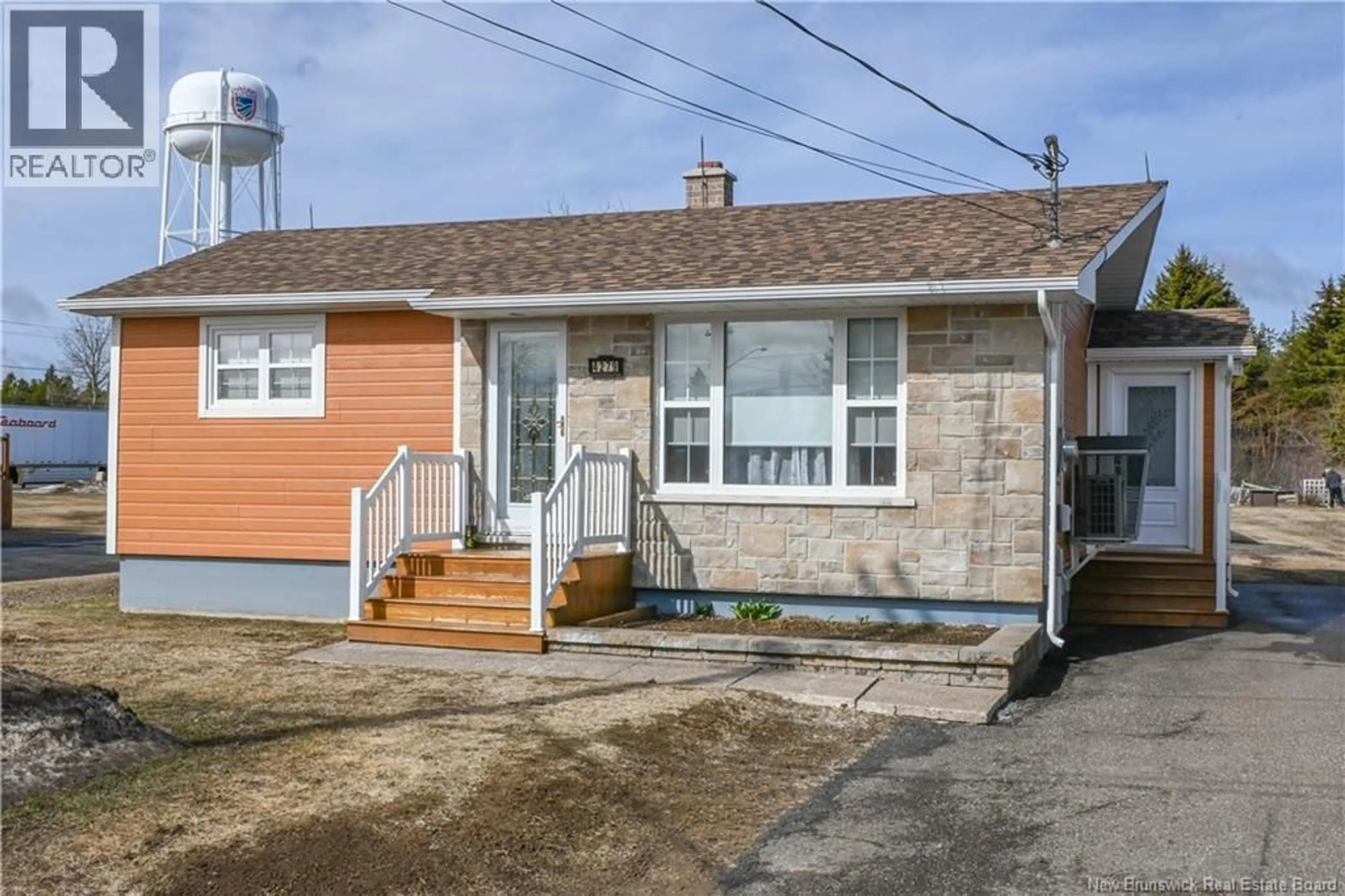Home with vinyl exterior material, street for 4279 BEAUREGARD STREET, Tracadie New Brunswick E1X1C4