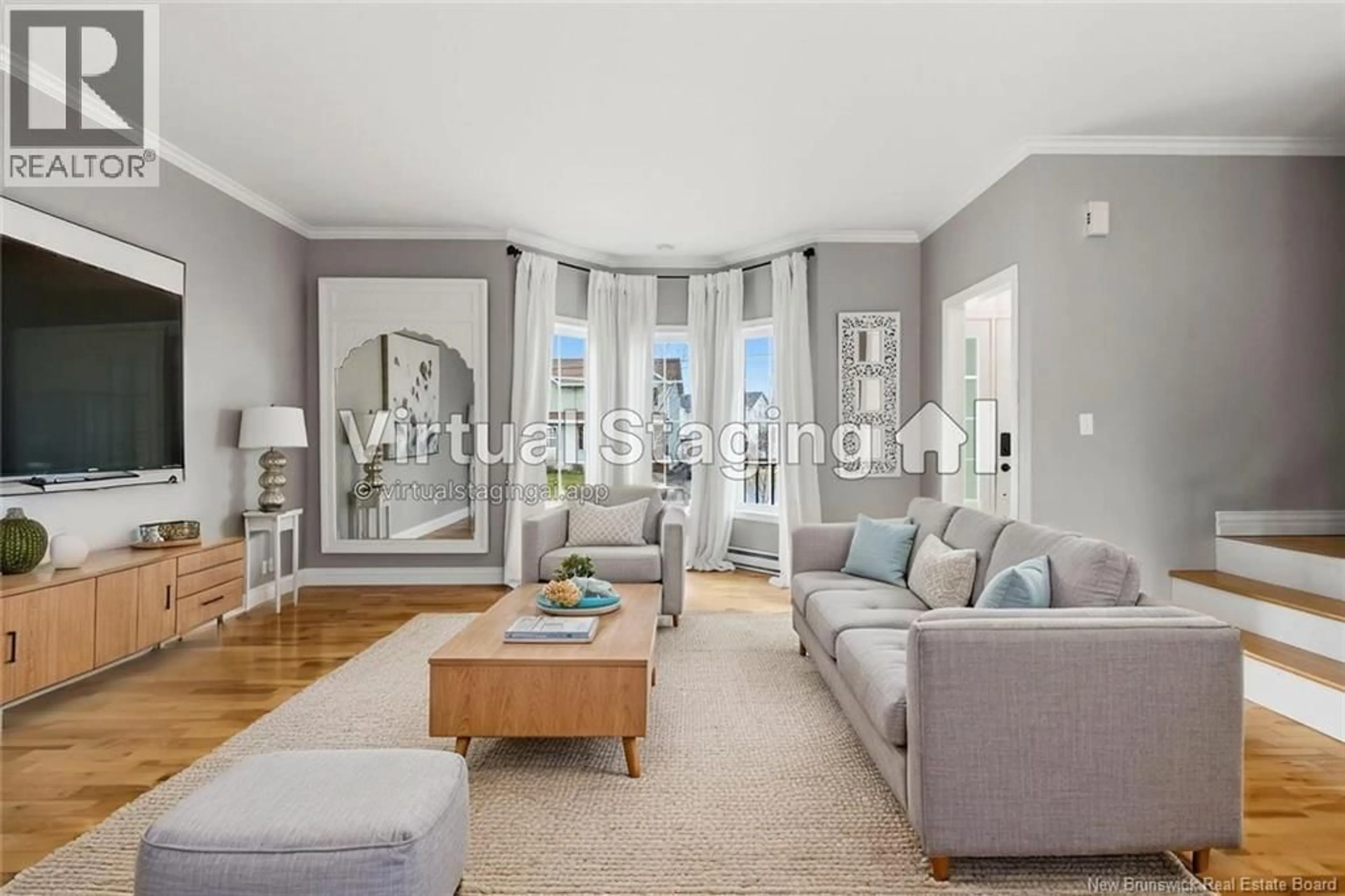 Living room with furniture, unknown for 16 CARSDALE COURT, Moncton New Brunswick E1G5G2