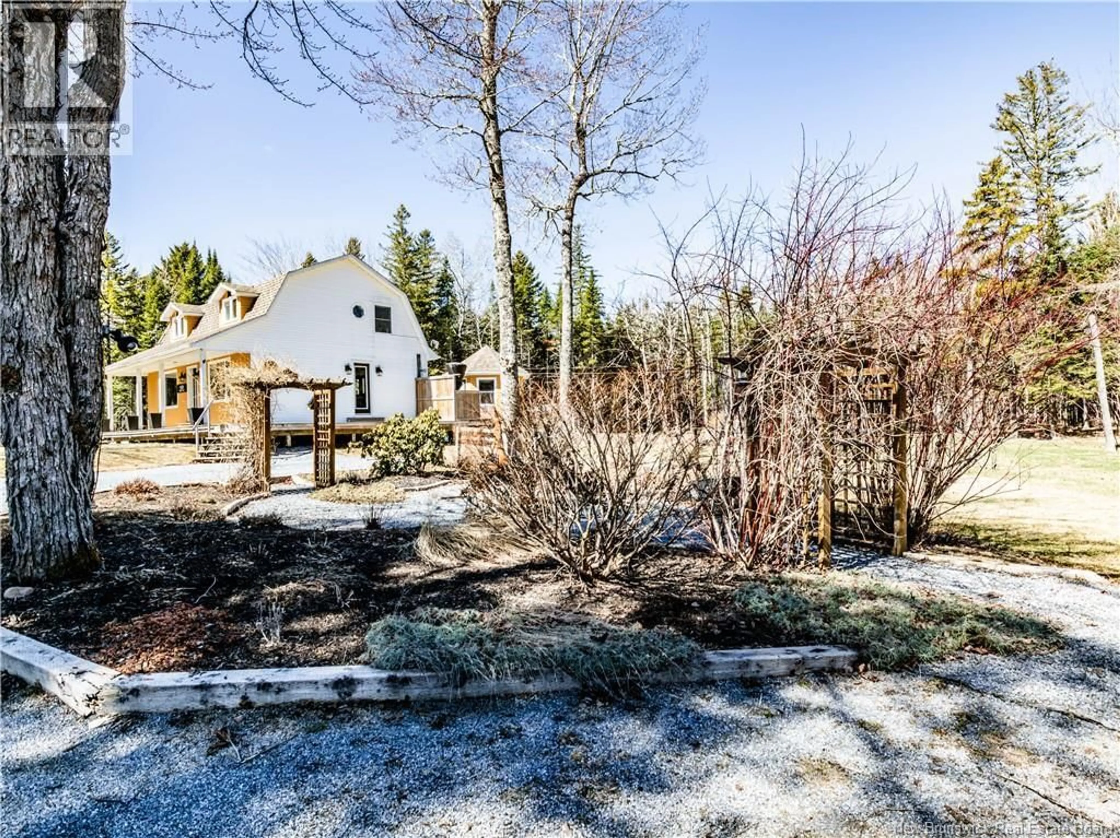 A pic from outside/outdoor area/front of a property/back of a property/a pic from drone, unknown for 7449 ROUTE 116, Bass River New Brunswick E4T1K9