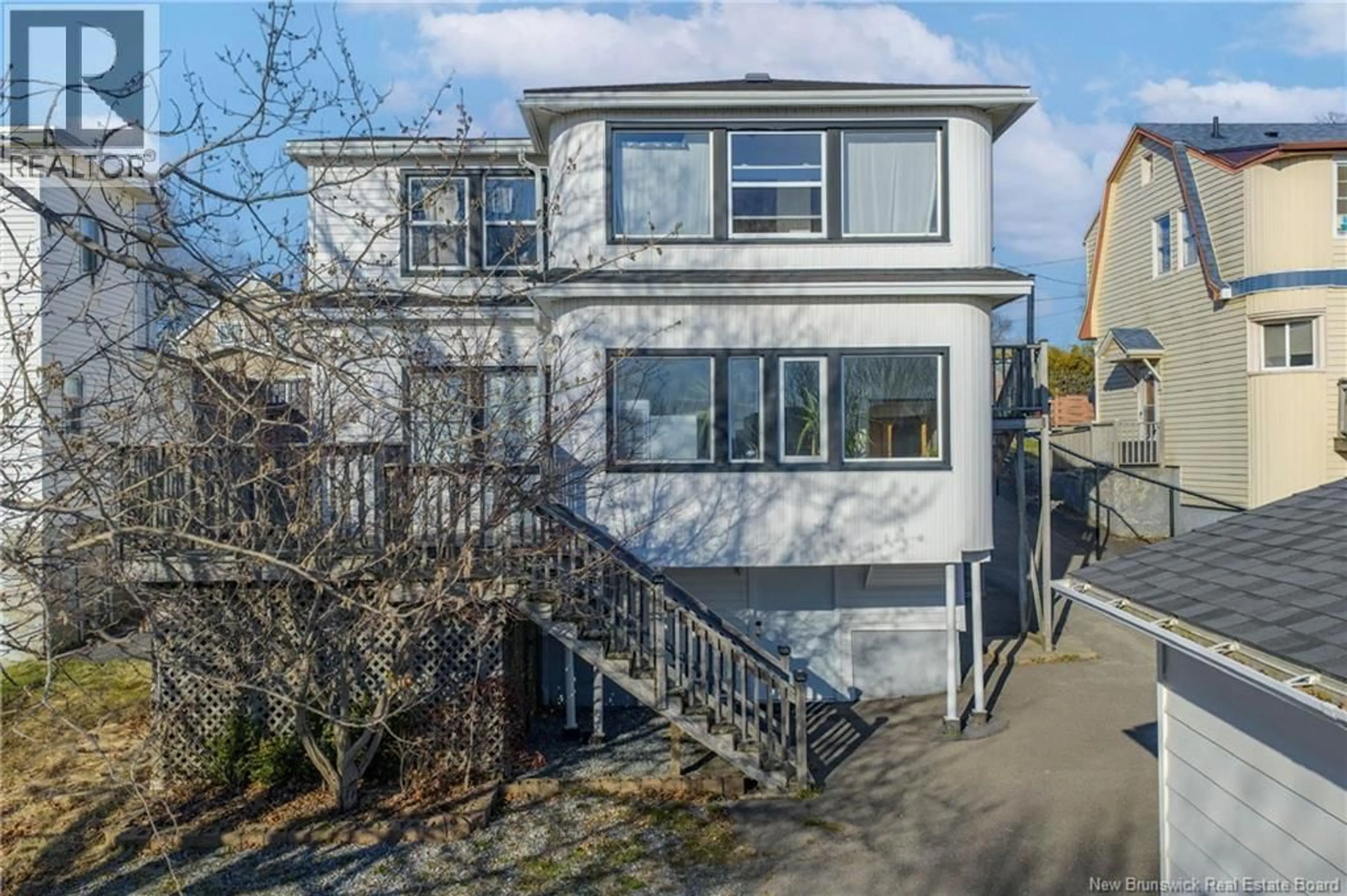 A pic from outside/outdoor area/front of a property/back of a property/a pic from drone, street for 108 RICHARD STREET, Saint John New Brunswick E2J1C2