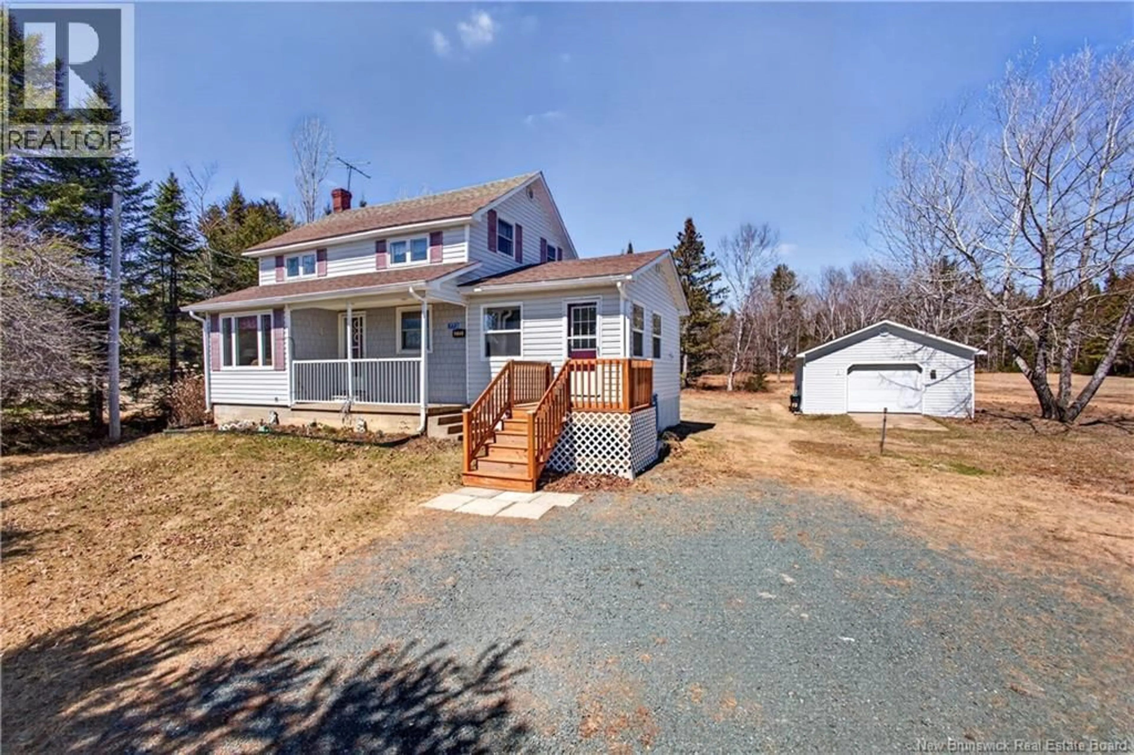 A pic from outside/outdoor area/front of a property/back of a property/a pic from drone, unknown for 773 ROUTE 11, Bartibog Bridge New Brunswick E1V7H7