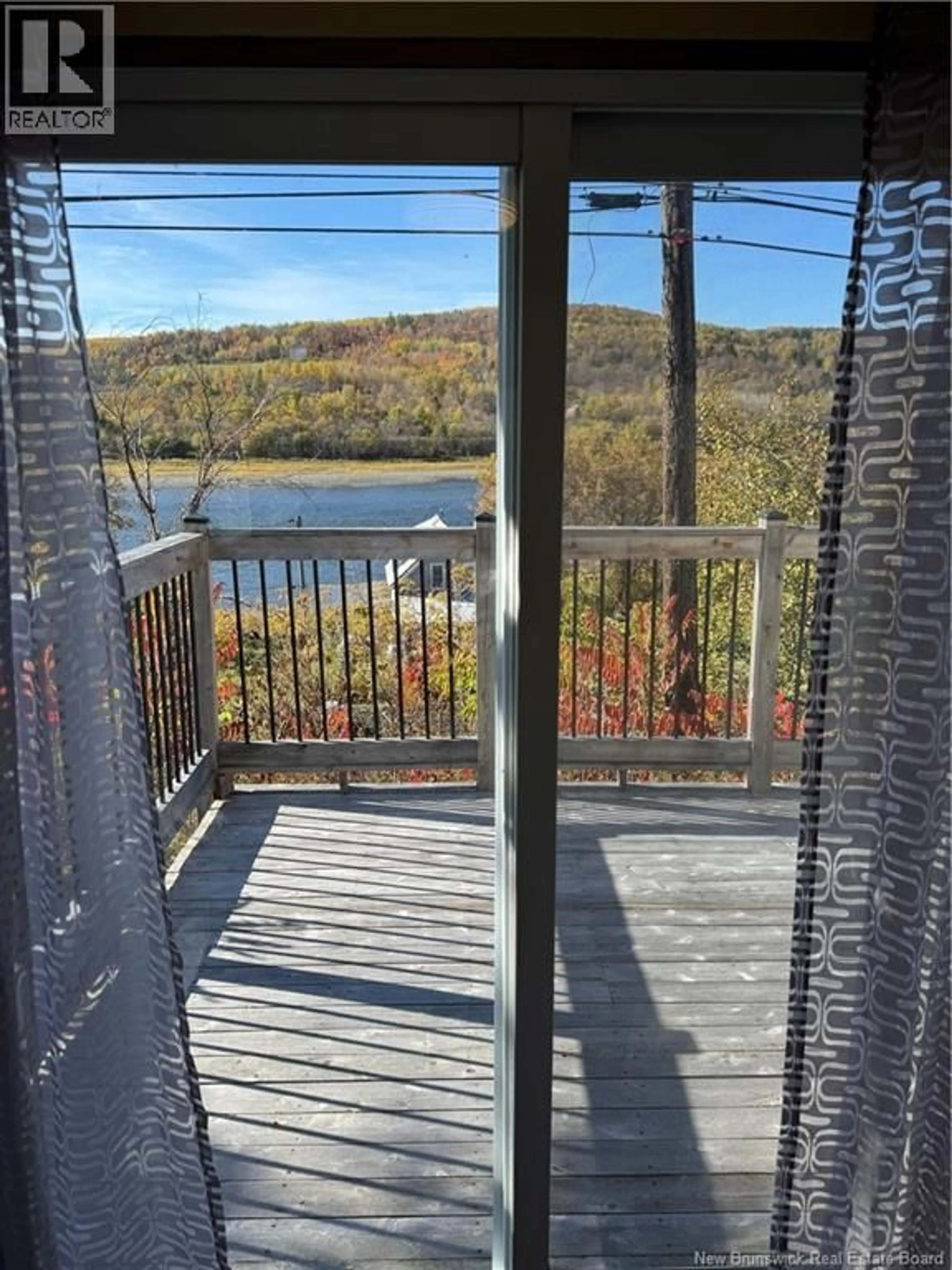Balcony in the apartment, water/lake/river/ocean view for 15 UNDERHILL STREET, Stickney New Brunswick E7L4E3