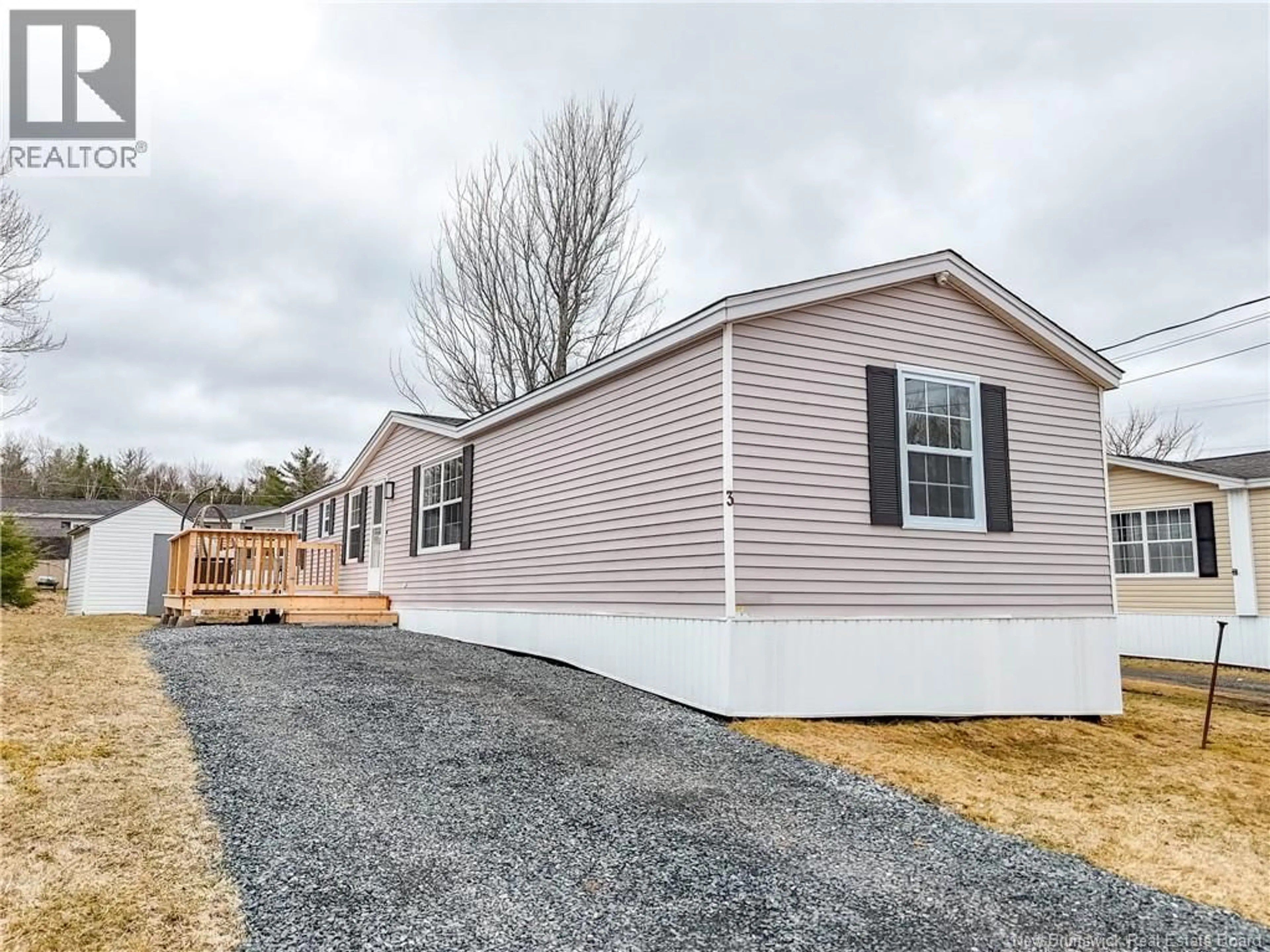 Home with vinyl exterior material, unknown for 3 LANA STREET, Burton New Brunswick E2V2Z4