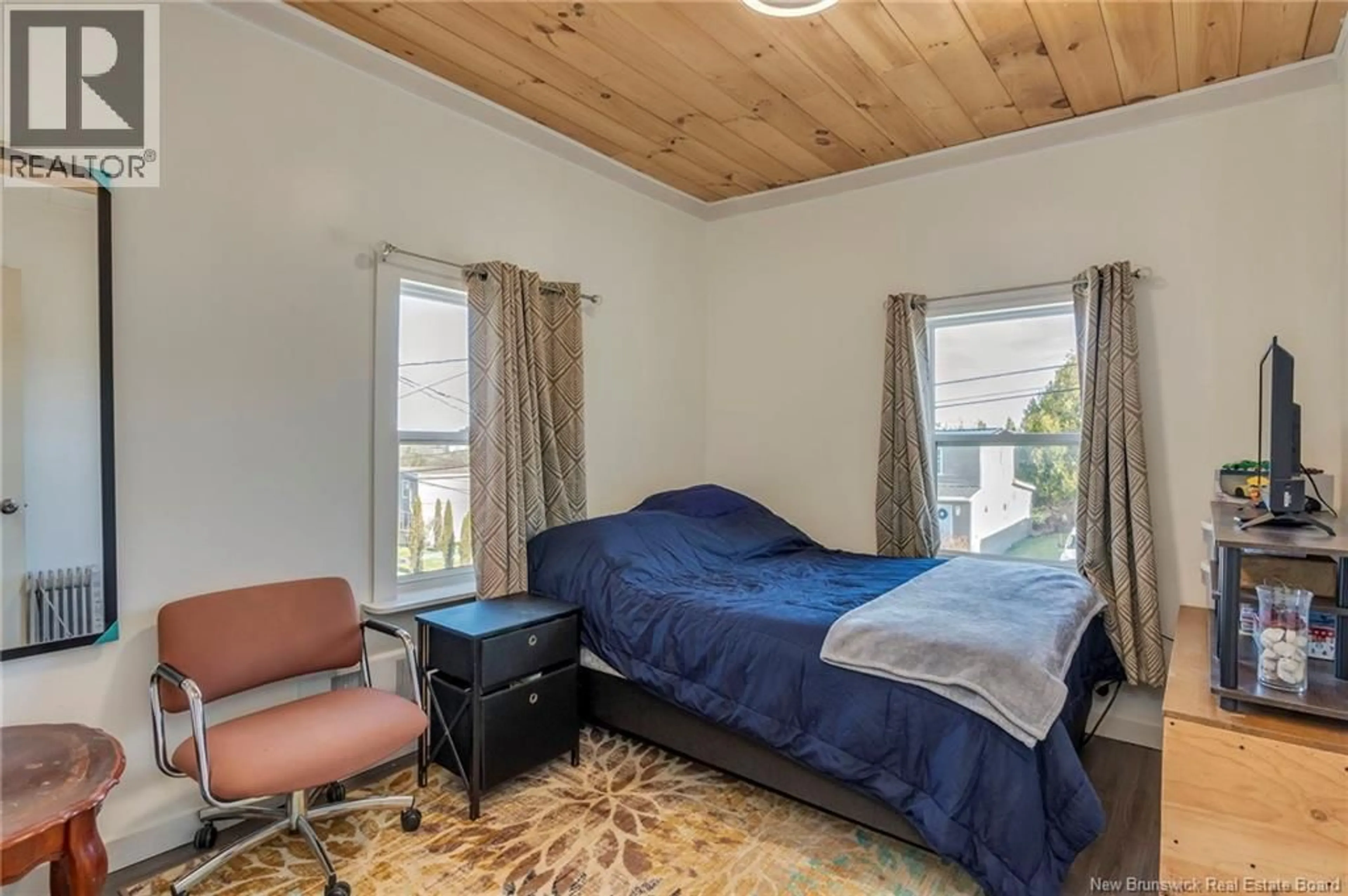 Bedroom with bed, wood/laminate floor for 114 MIDWOOD AVENUE, Saint John New Brunswick E2P1K6